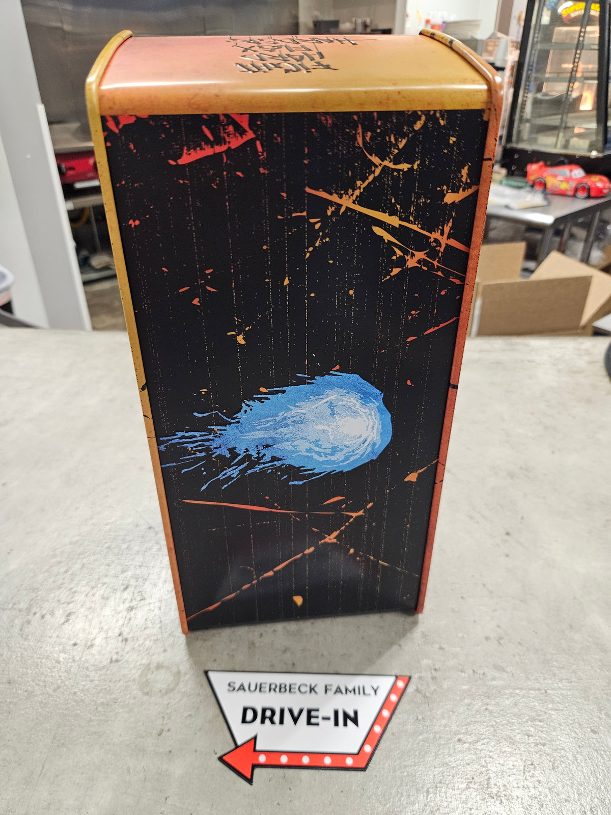 Street Fighter 2026 Movie Metal Arcade Popcorn Bucket NEW