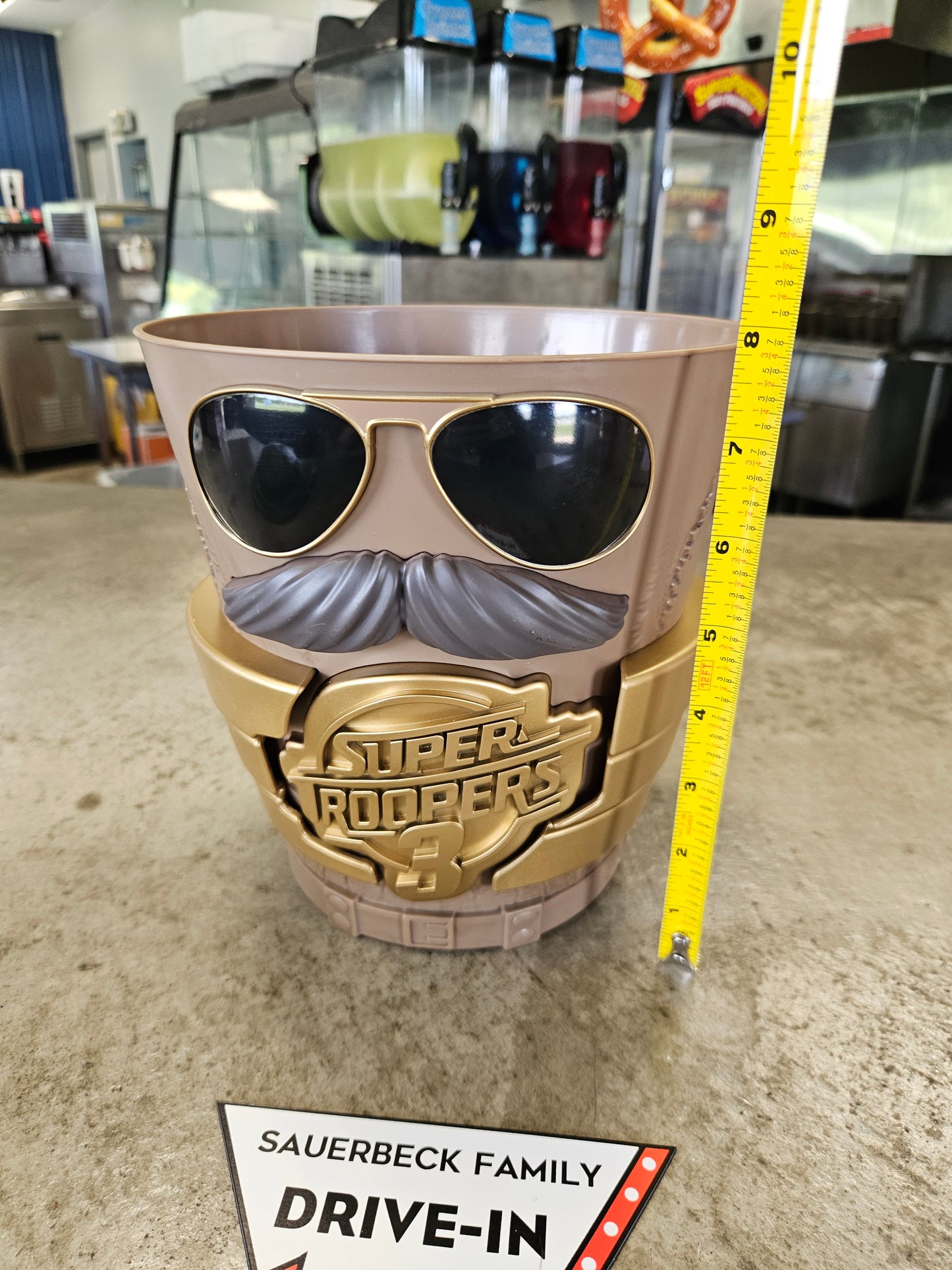 Super Troopers 3 Popcorn Bucket w/ Lid NEW 2026
