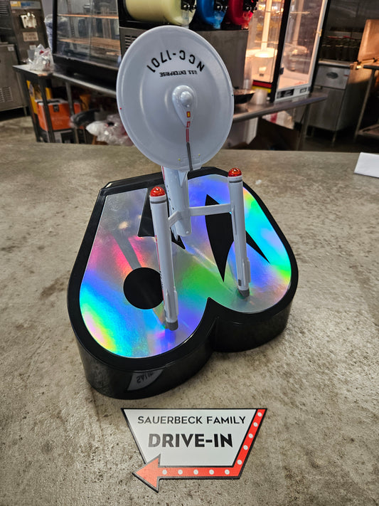Star Trek Enterprise Popcorn Bucket 60th Anniversary IN HAND 2026