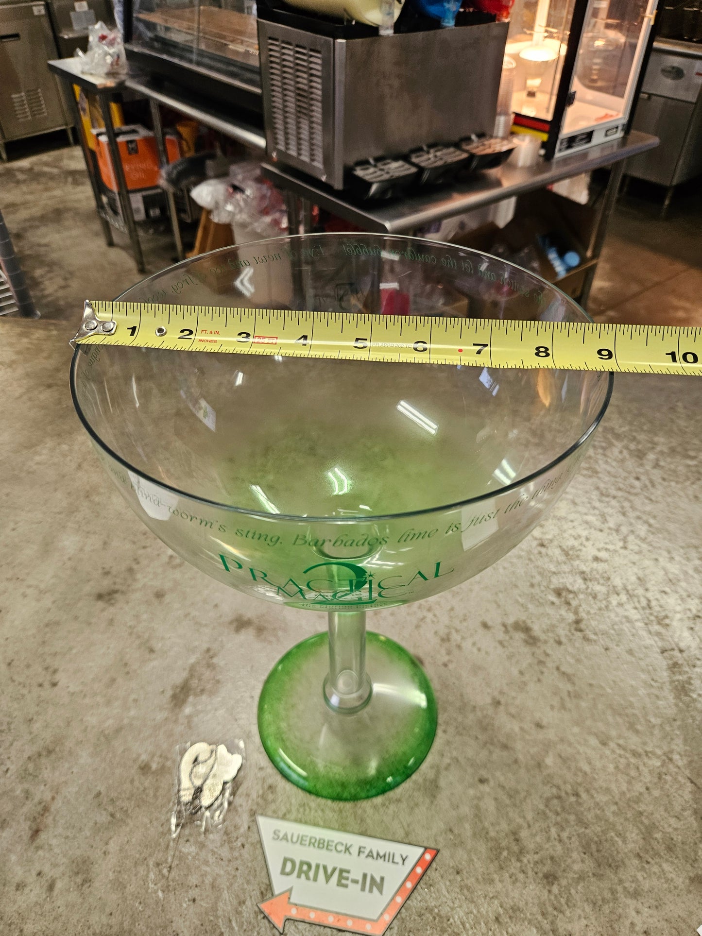 Practical Magic 2 - Margarita Glass Popcorn Bucket IN HAND 2026