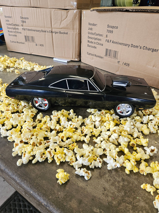 Dom's Charger - Fast and Furious 25th Anniv Popcorn Container Car