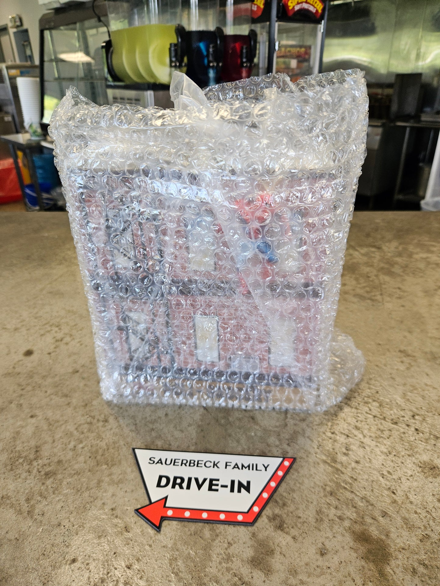 Spider-Man Brand New Day Deli Building 130oz Metal Popcorn Bucket IN HAND 2026