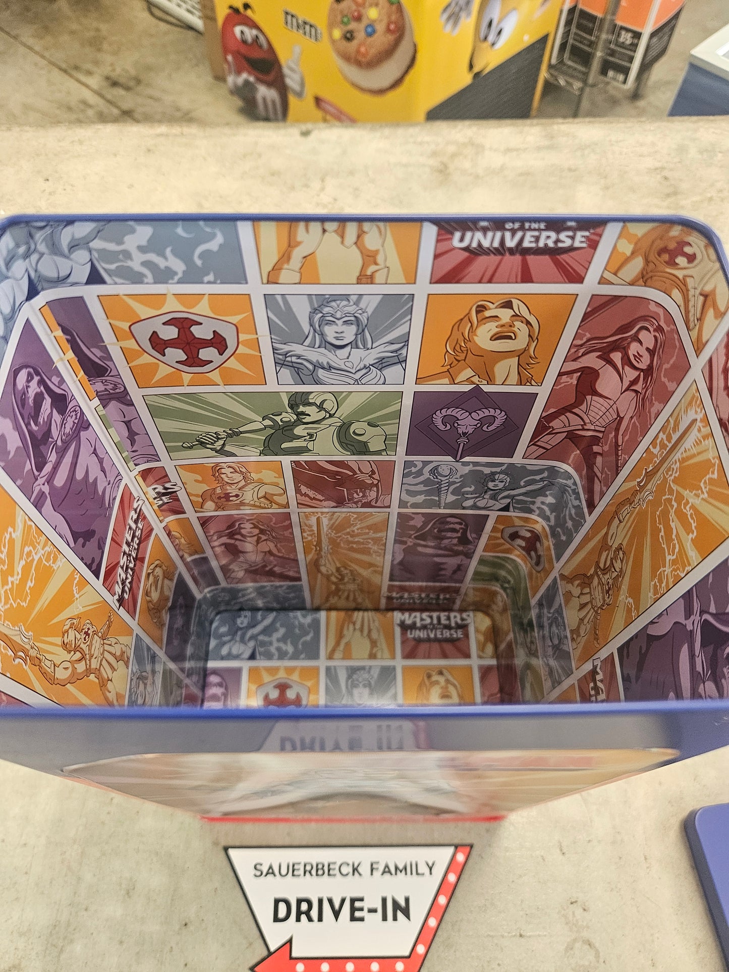 NEW! Masters Of The Universe He-Man Toy Box Popcorn Bucket IN HAND 2026 Heman