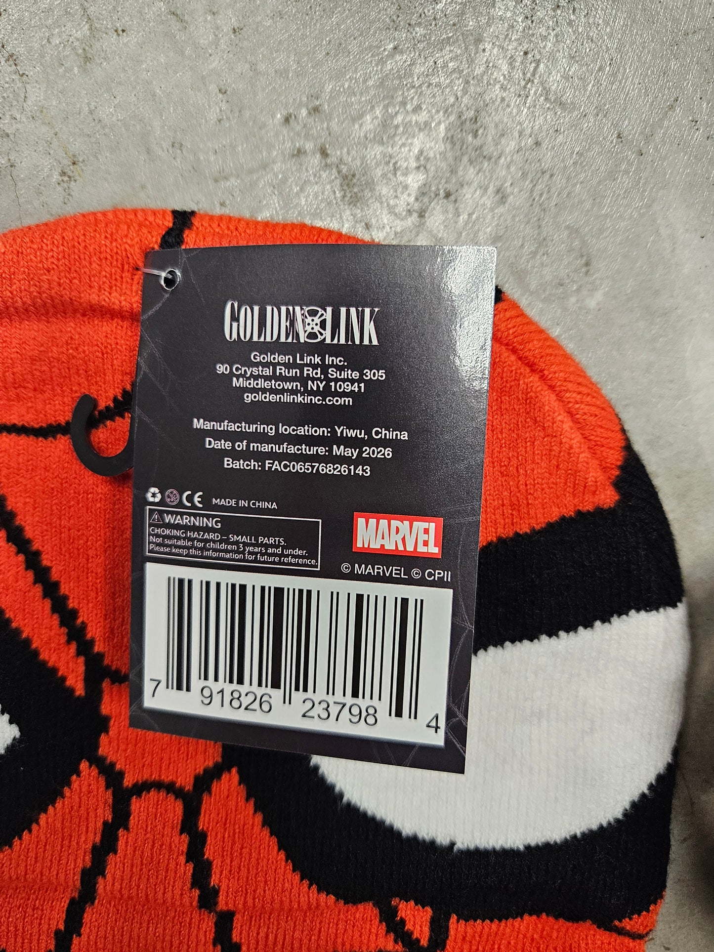 Spider-Man Brand New Day Beanie Knit Hat IN HAND 2026