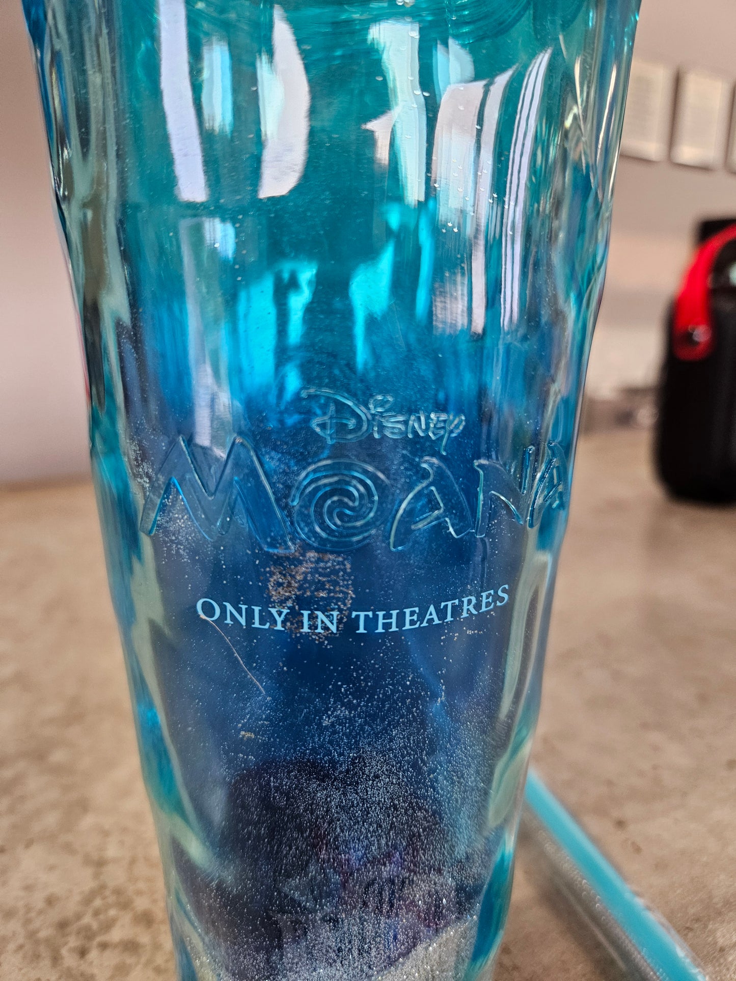 Moana (2026) Live Action - Glitter Sand Double Wall Cup with lid and straw