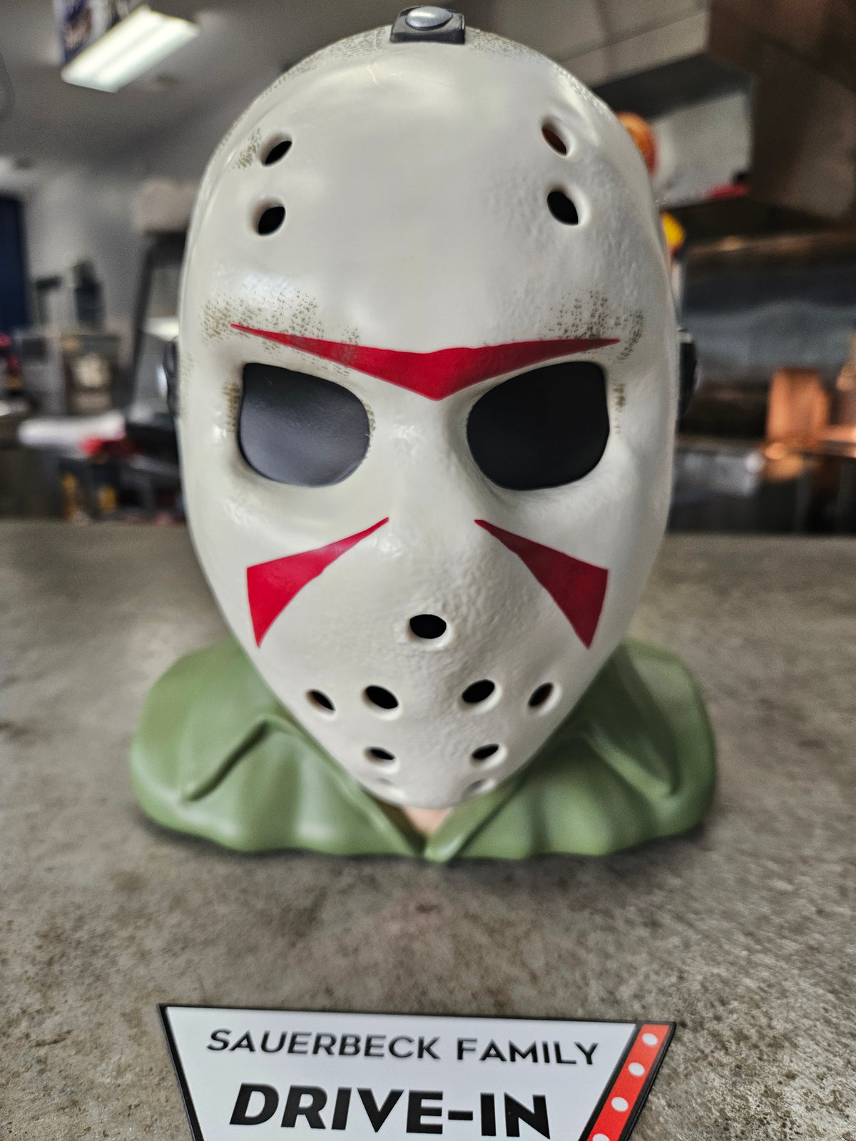 Jason Voorhees Popcorn Head - Mask Jason Universe Friday the 13th