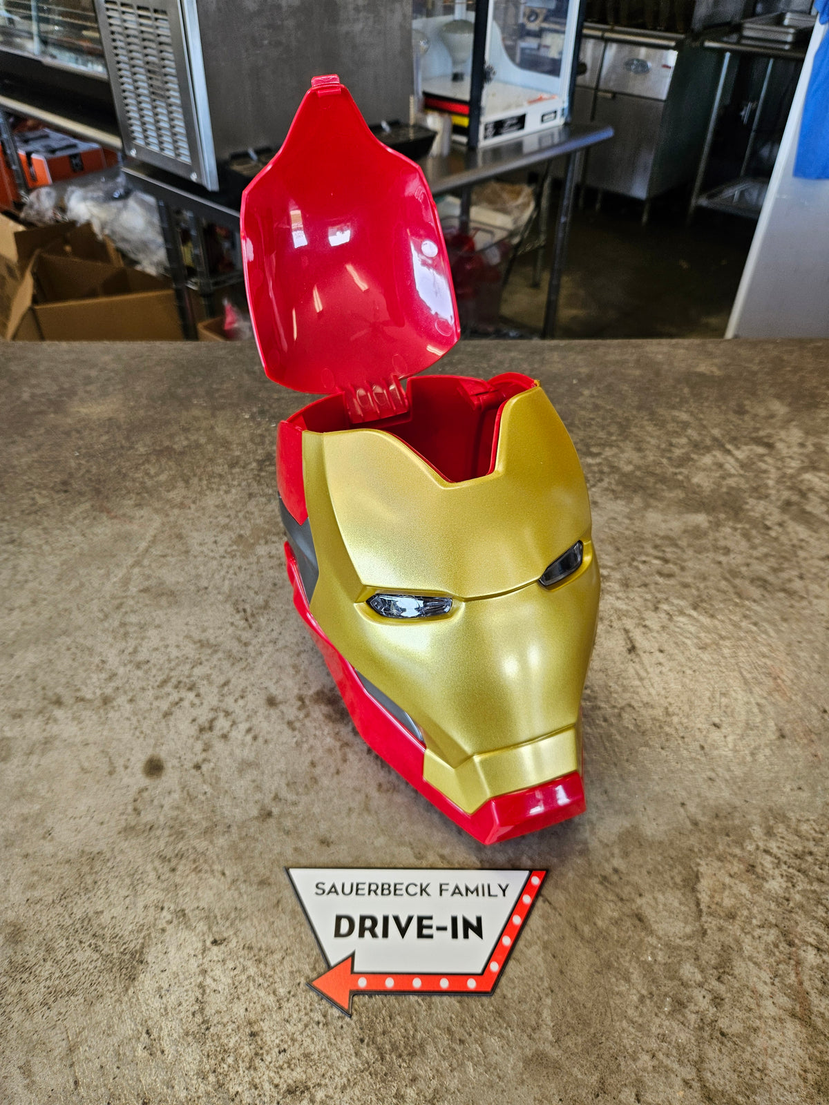 Iron Man Helmet Popcorn Bucket - Avengers Endgame 2026 Encore NEW