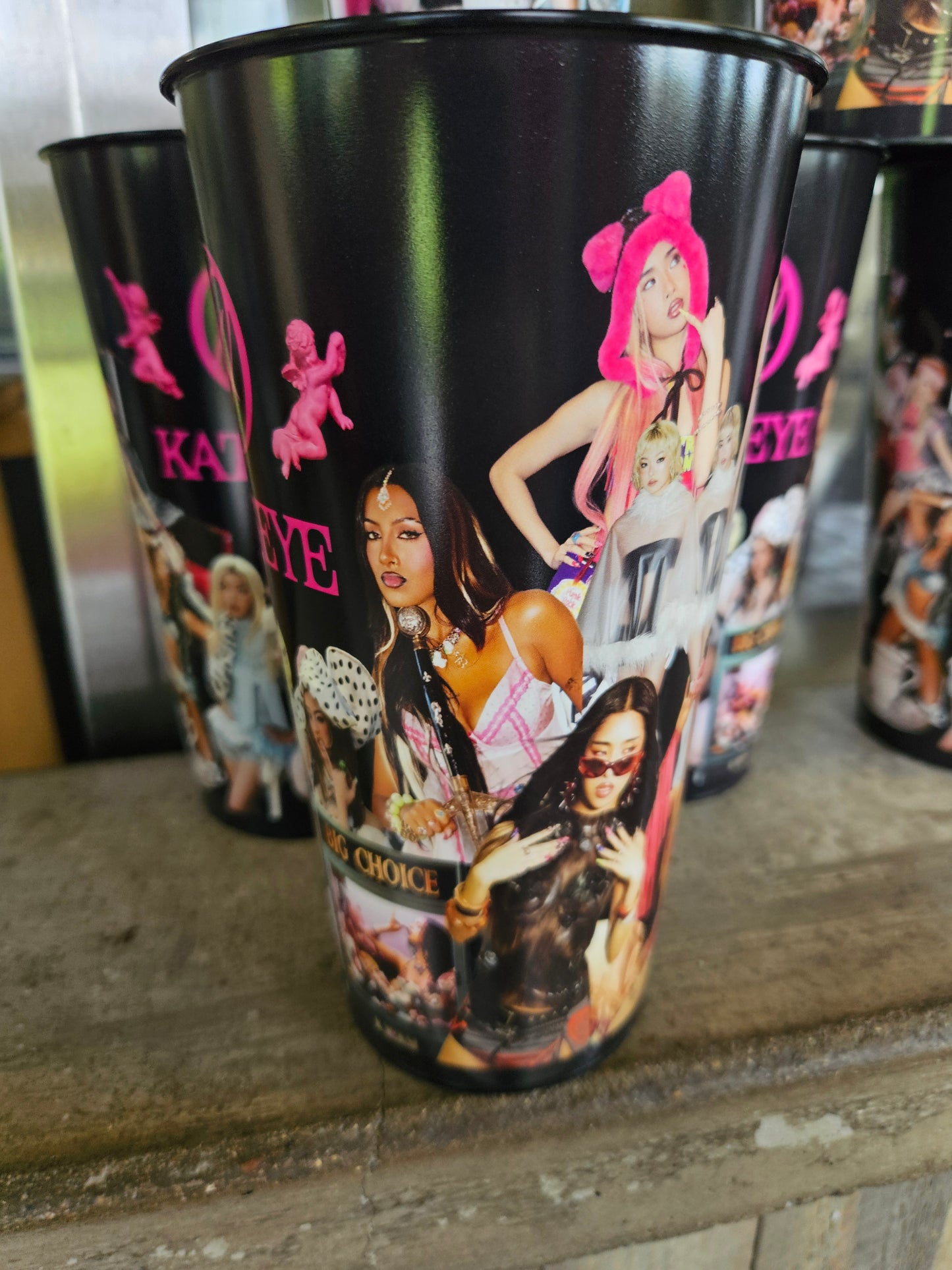 Katseye Wild Hearts 44oz Plastic Cup - 2026 - set of 3