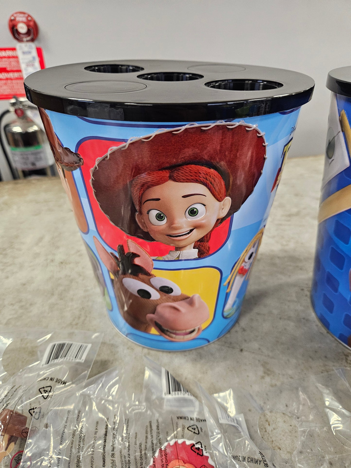 NEW! 2 Toy Story 5 Popcorn Buckets with 5 Toppers IN HAND 2026 - 10pcs
