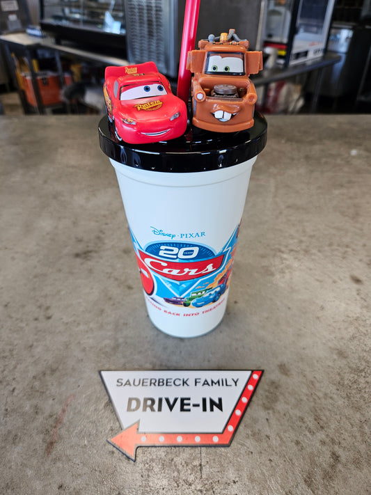 Cars 20th Anniversary Stainless Steel Cup with Figure Lid - 2026