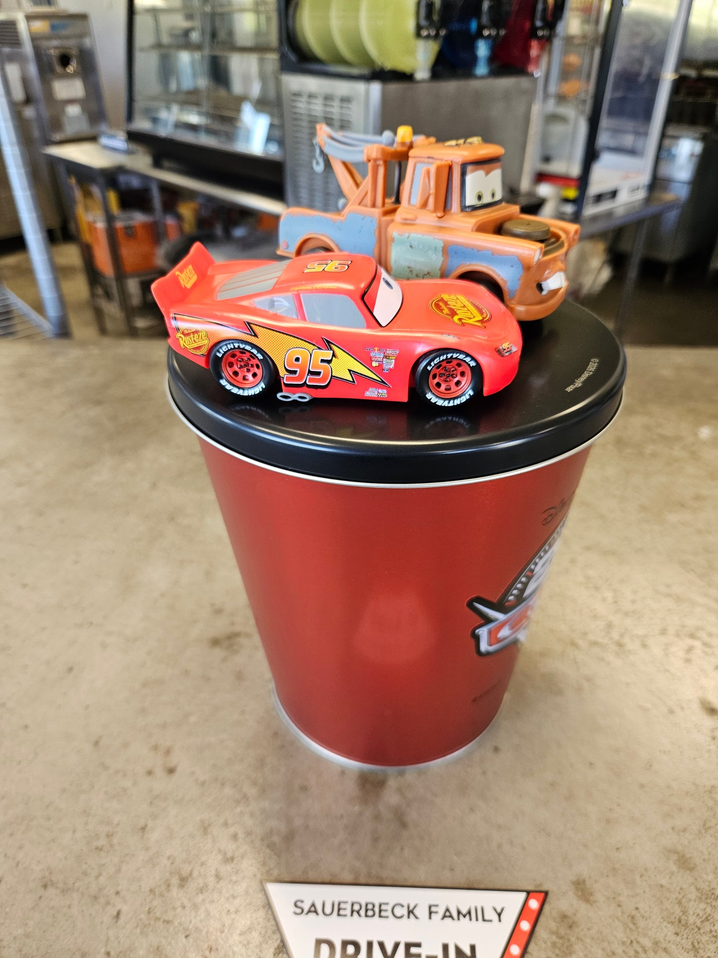 Cars 20th Anniversary SET Popcorn Bucket AND Cup - 2026