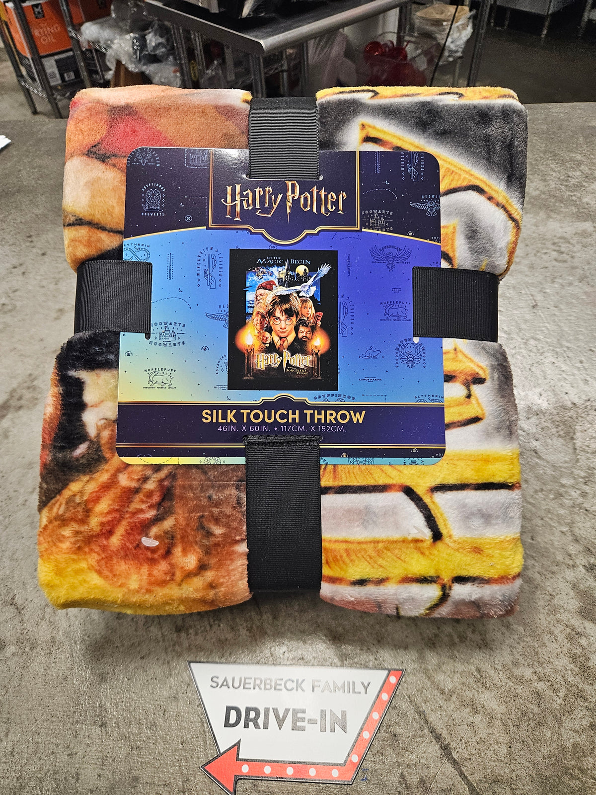 Harry Potter Sorcerer's Stone Blanket Throw - NEW - Fast Shipping