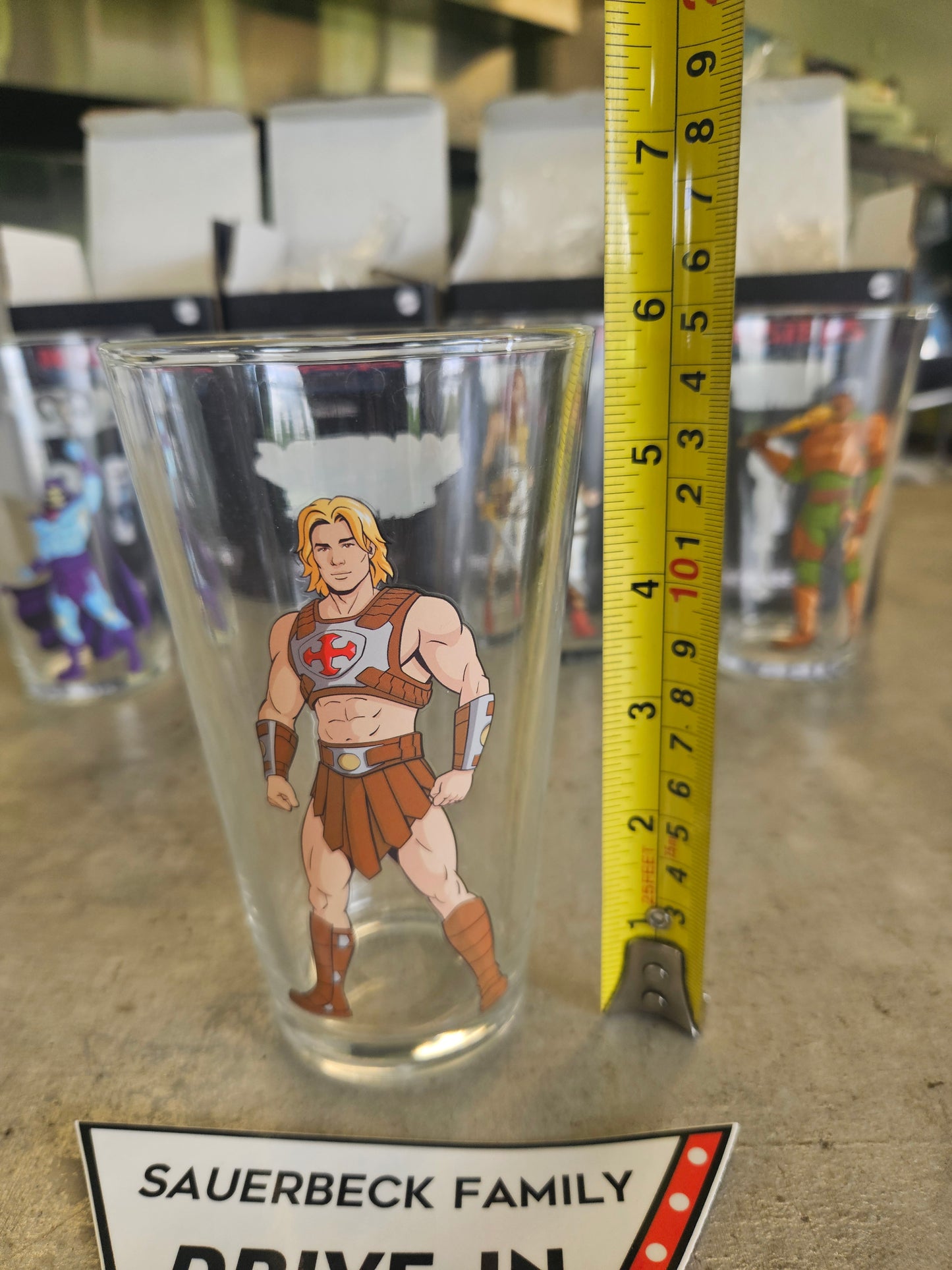 Masters of The Universe Pint Glasses - Set of 4 - Glass