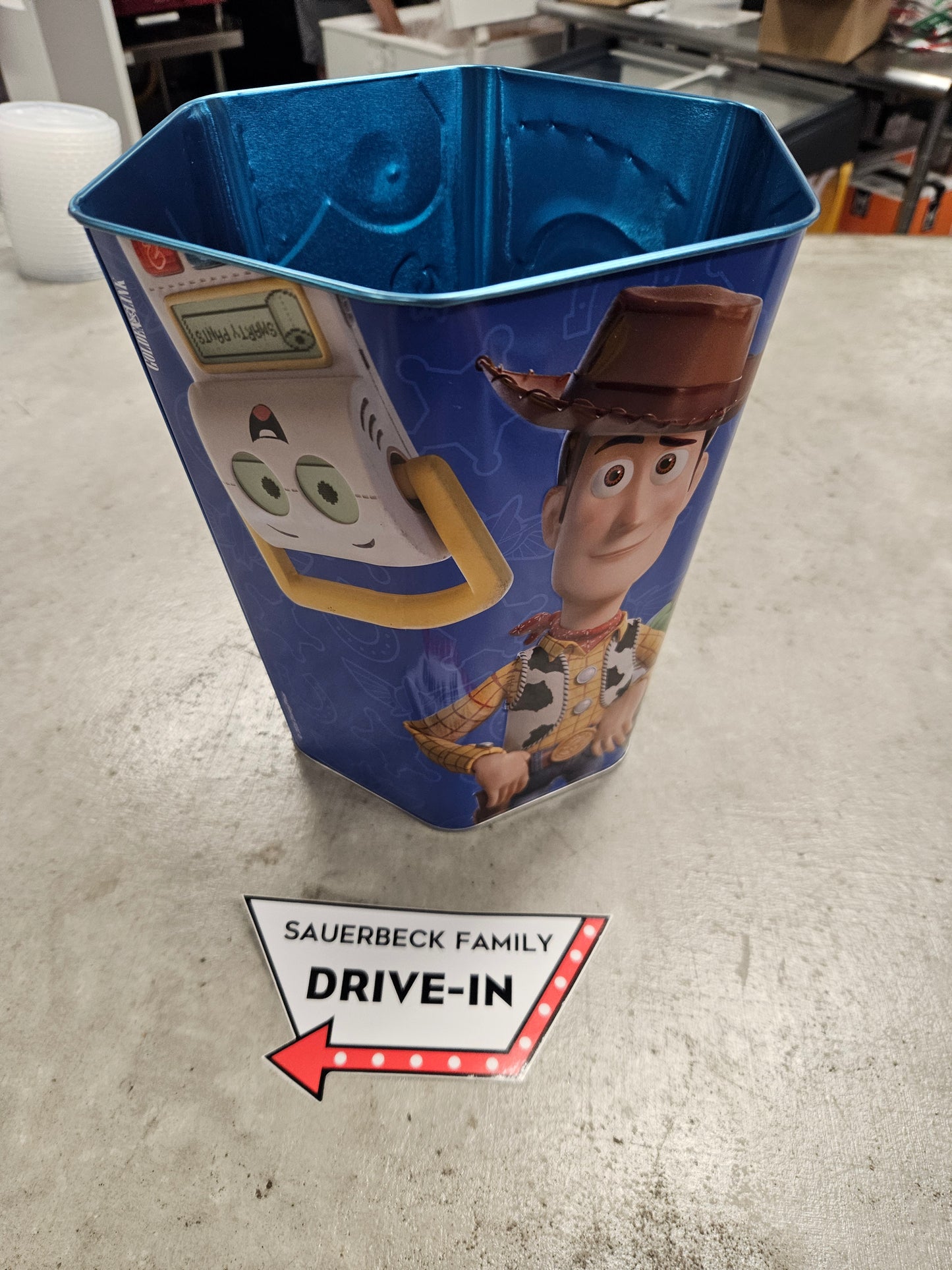 NEW! Toy Story 5 Hexagon Popcorn Bucket Tin IN HAND 2026