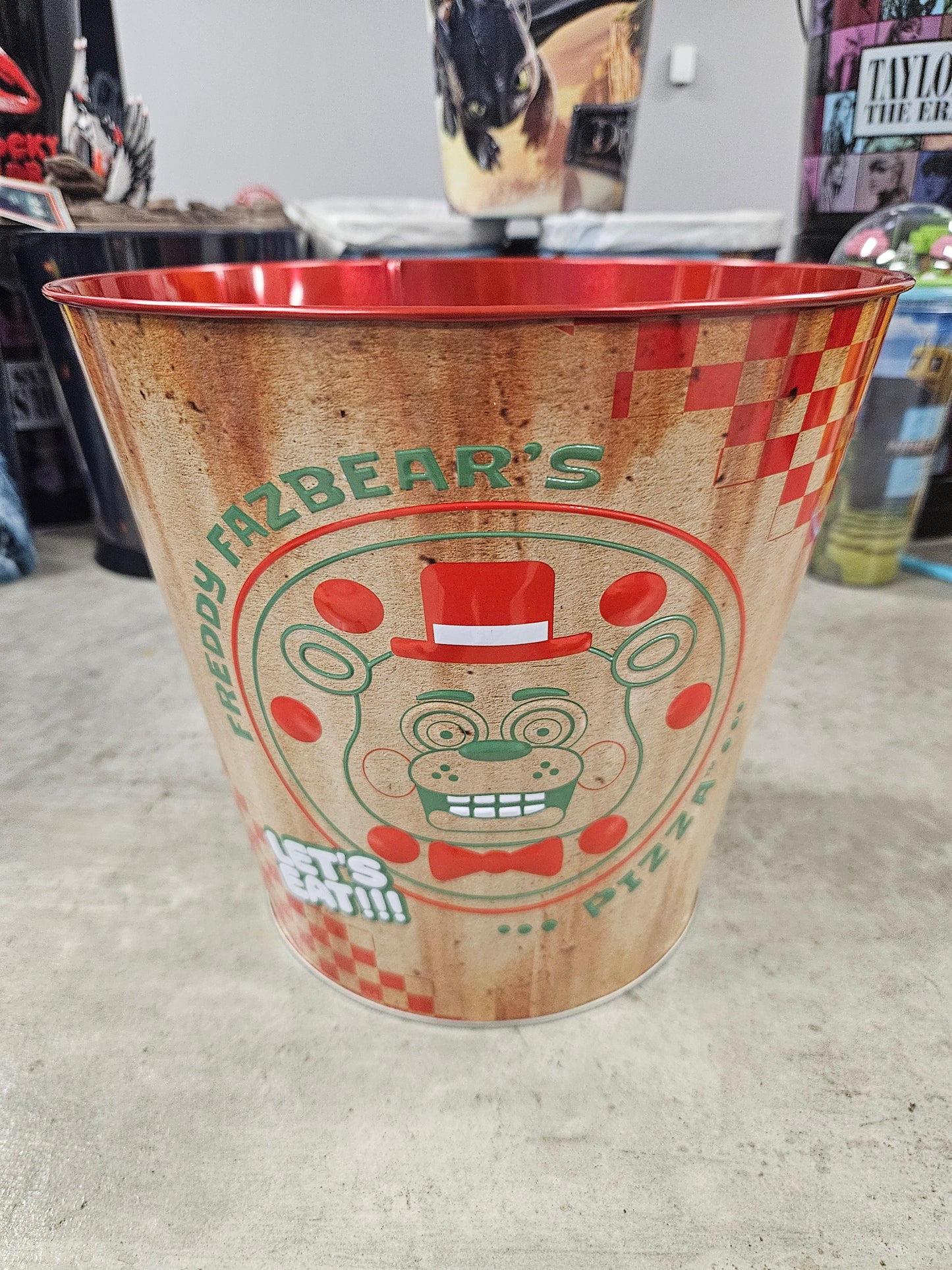 Five Nights at Freddy's 2 (2025) LARGE 230oz Metal Popcorn Tin (Bucket)