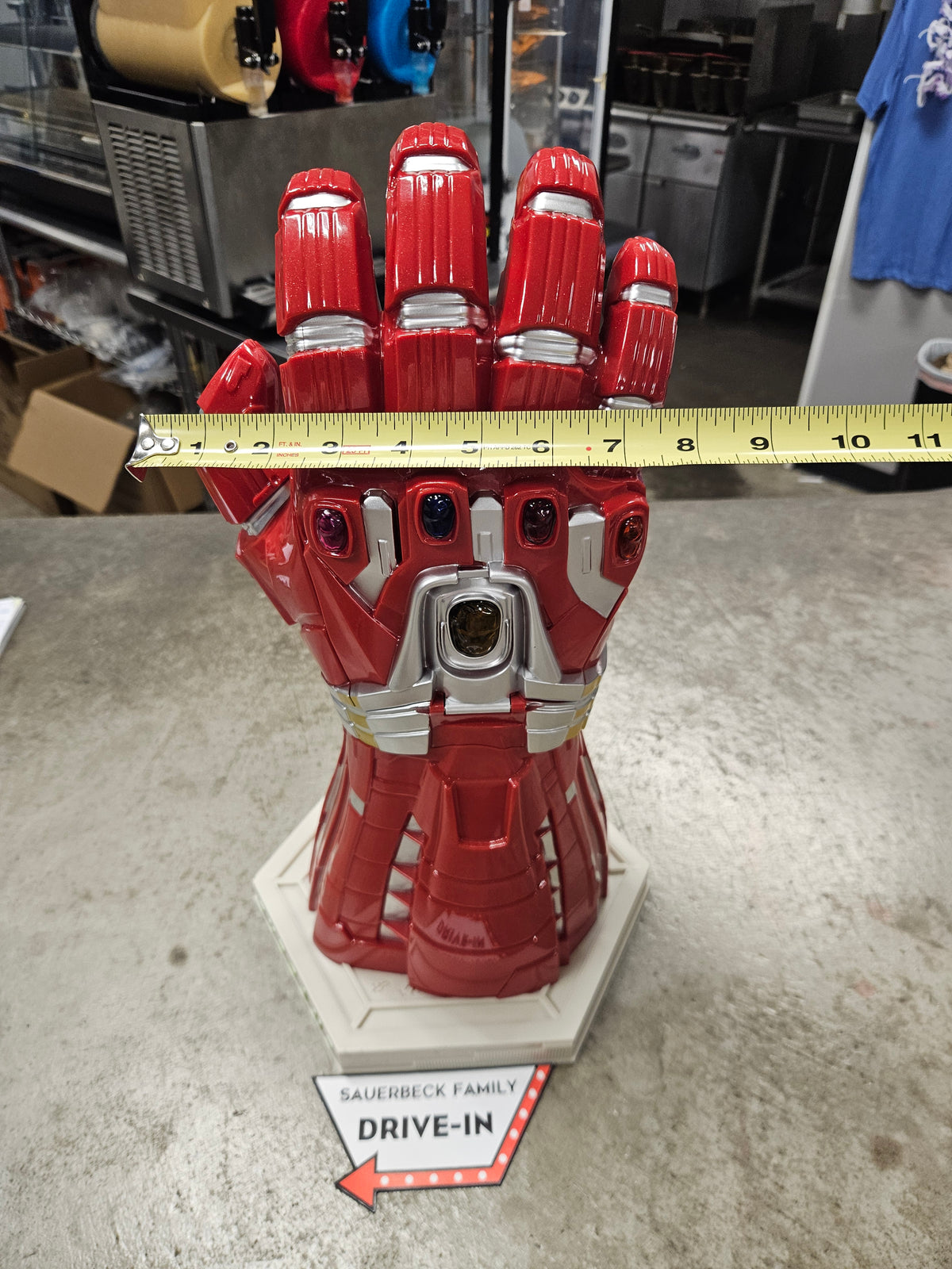 Infinity Stone Gauntlet Popcorn Bucket - Avengers Endgame 2026 Encore NEW Gauntlet