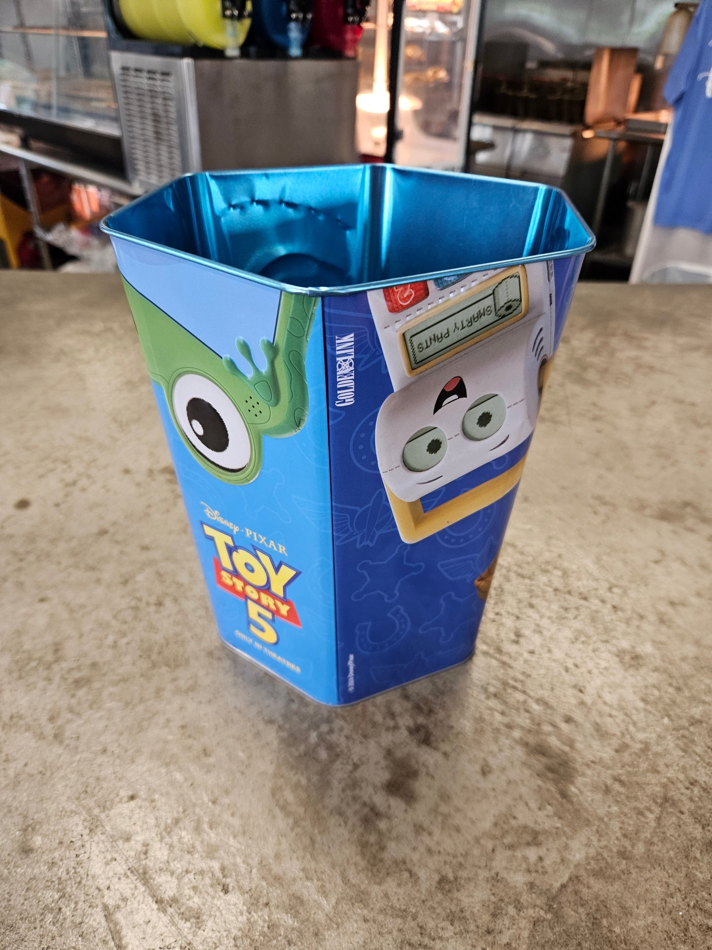 NEW! 2 Toy Story 5 Popcorn Buckets with 5 Toppers IN HAND 2026 - 10pcs