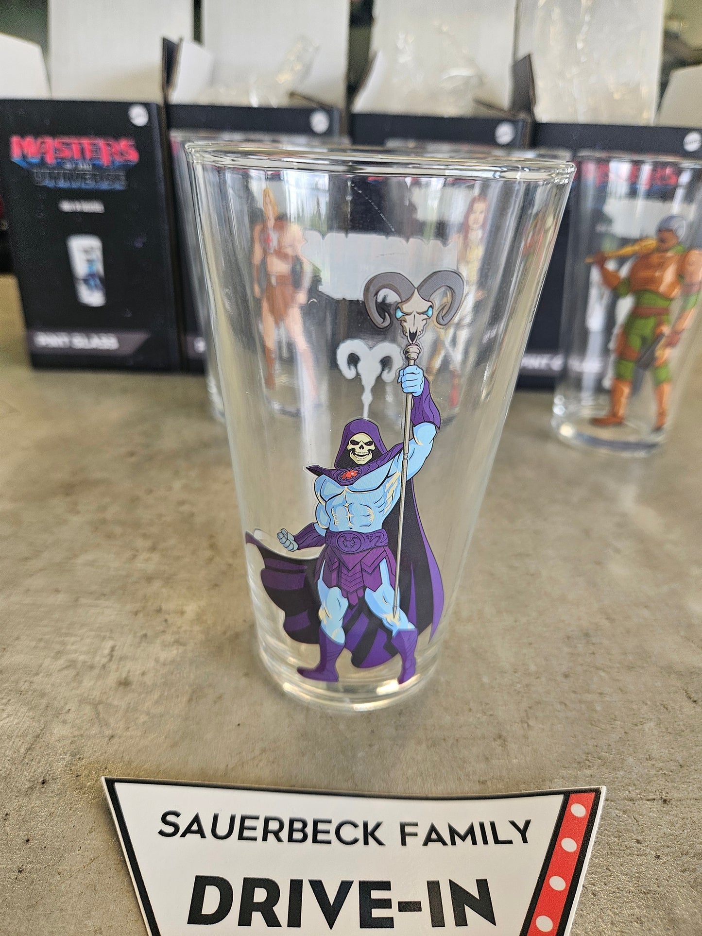 Masters of The Universe Pint Glasses - Set of 4 - Glass