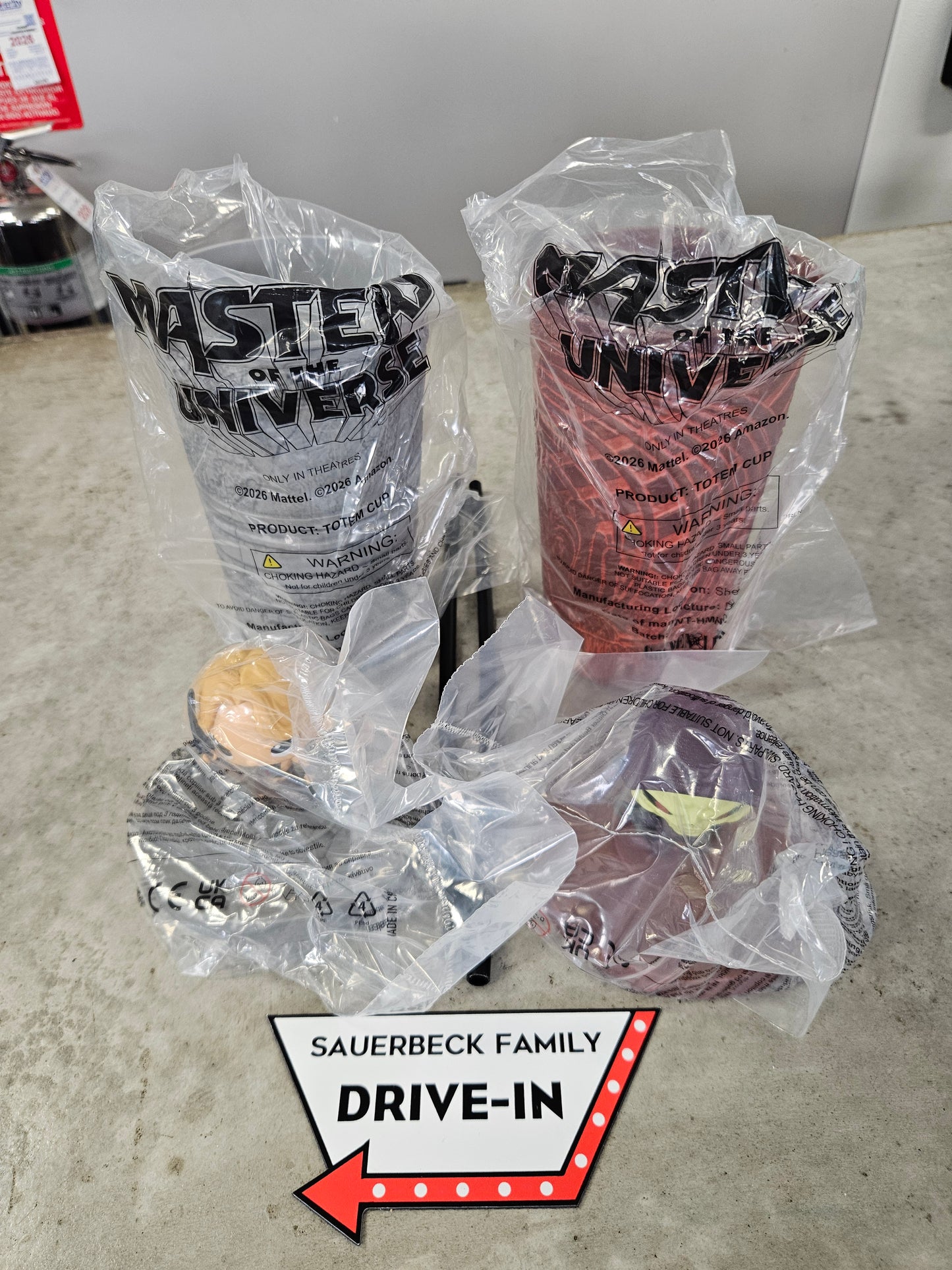 NEW! Set of 2! Masters Of The Universe He-Man And Skeletor Totem Cups IN HAND 2026