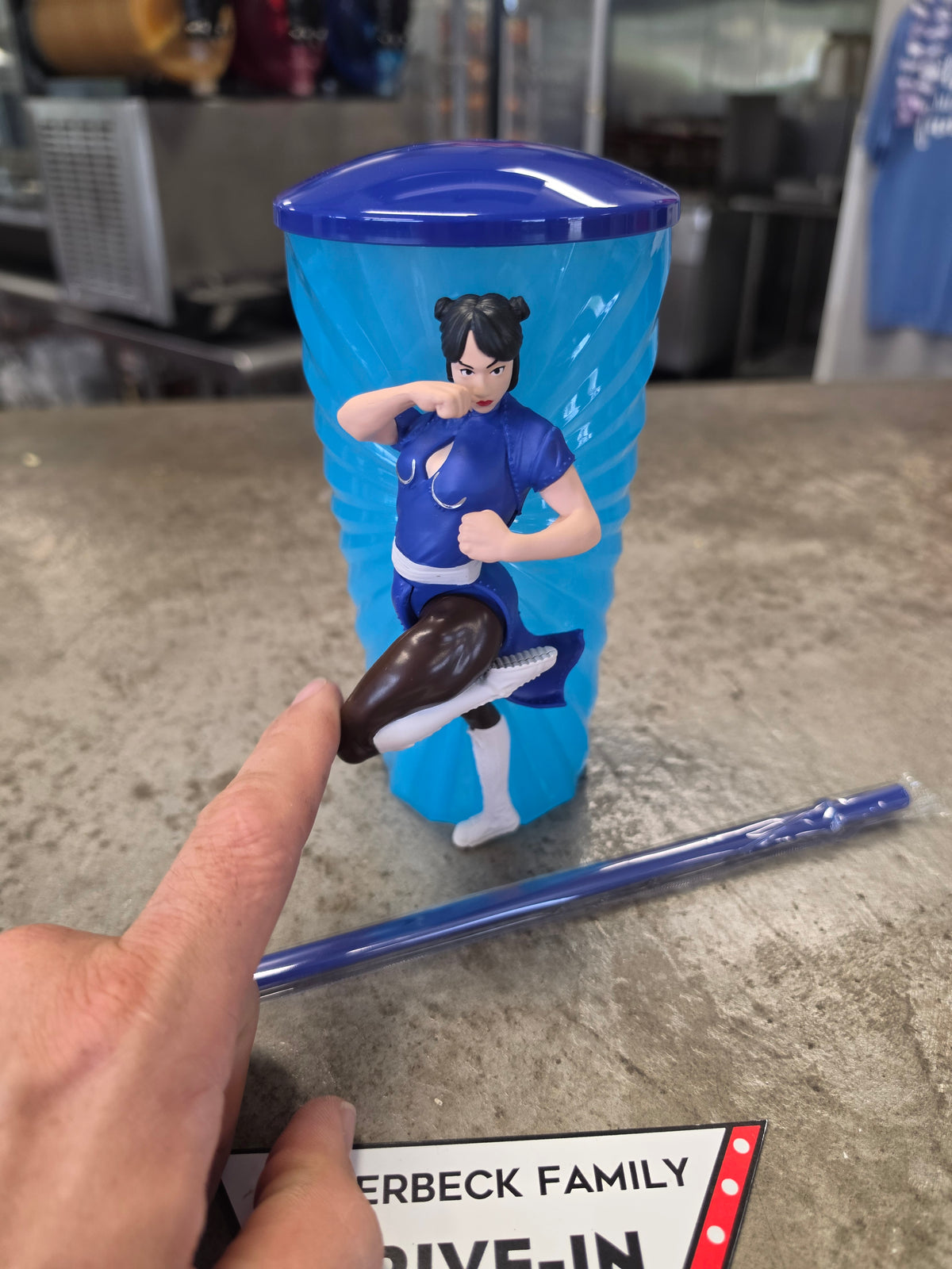 Street Fighter 2026 Movie Chun Li Kick Collectible Cup