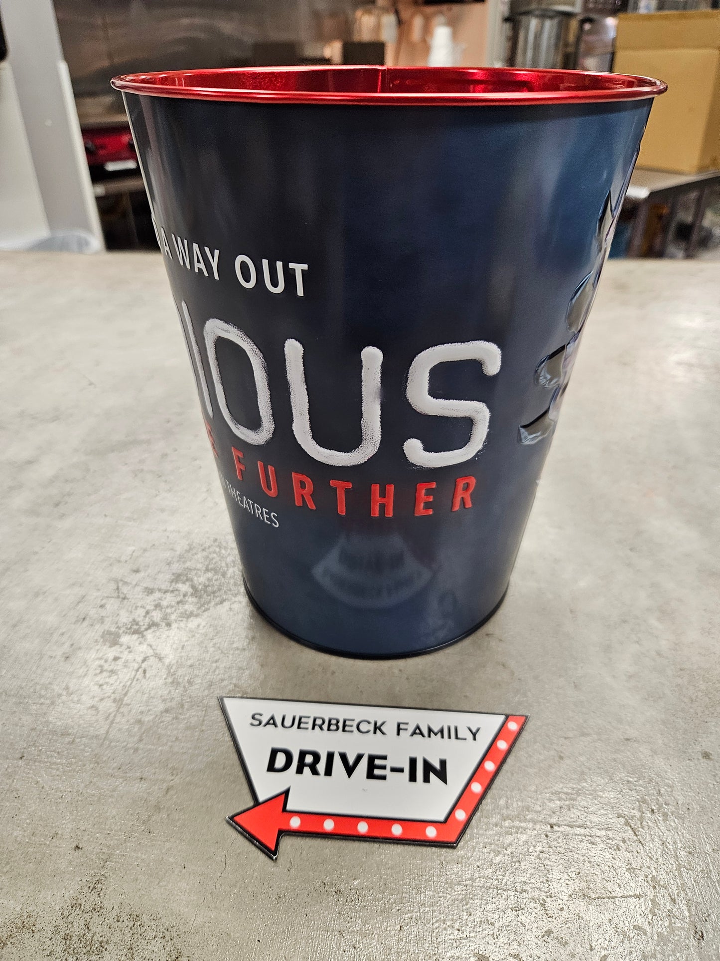 Insidious Out Of The Further 2026 Metal Popcorn Tin Bucket