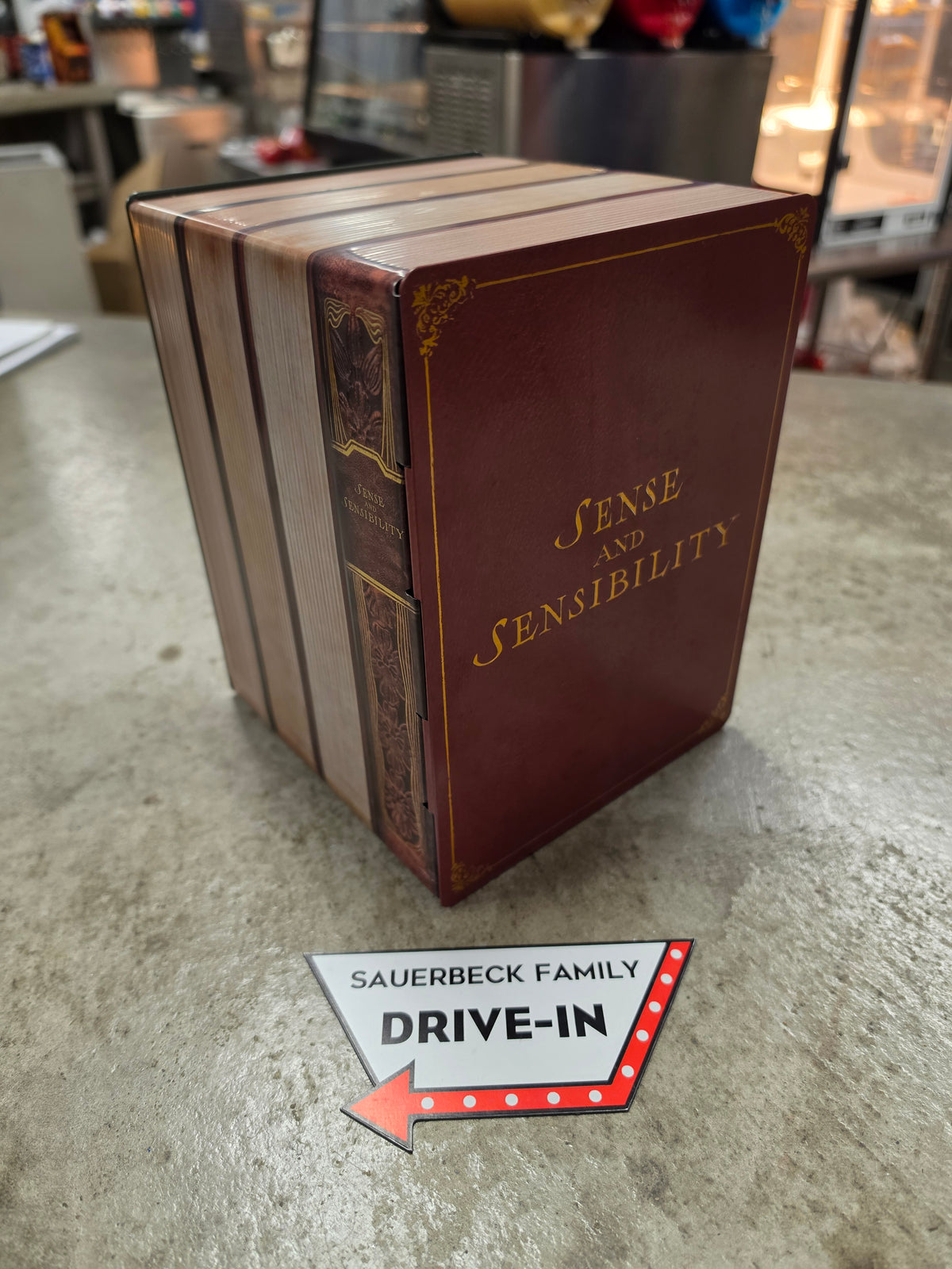 Sense and Sensibility Movie 2026 - BOOK STACK Popcorn Bucket- NEW IN HAND