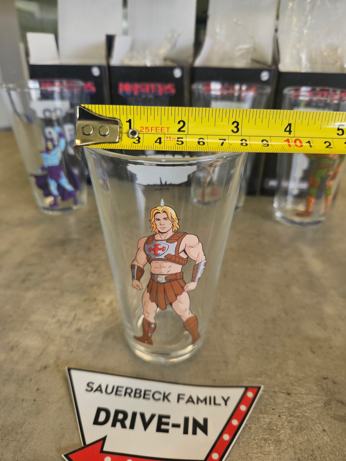 Masters of The Universe Pint Glasses - Set of 4 - Glass