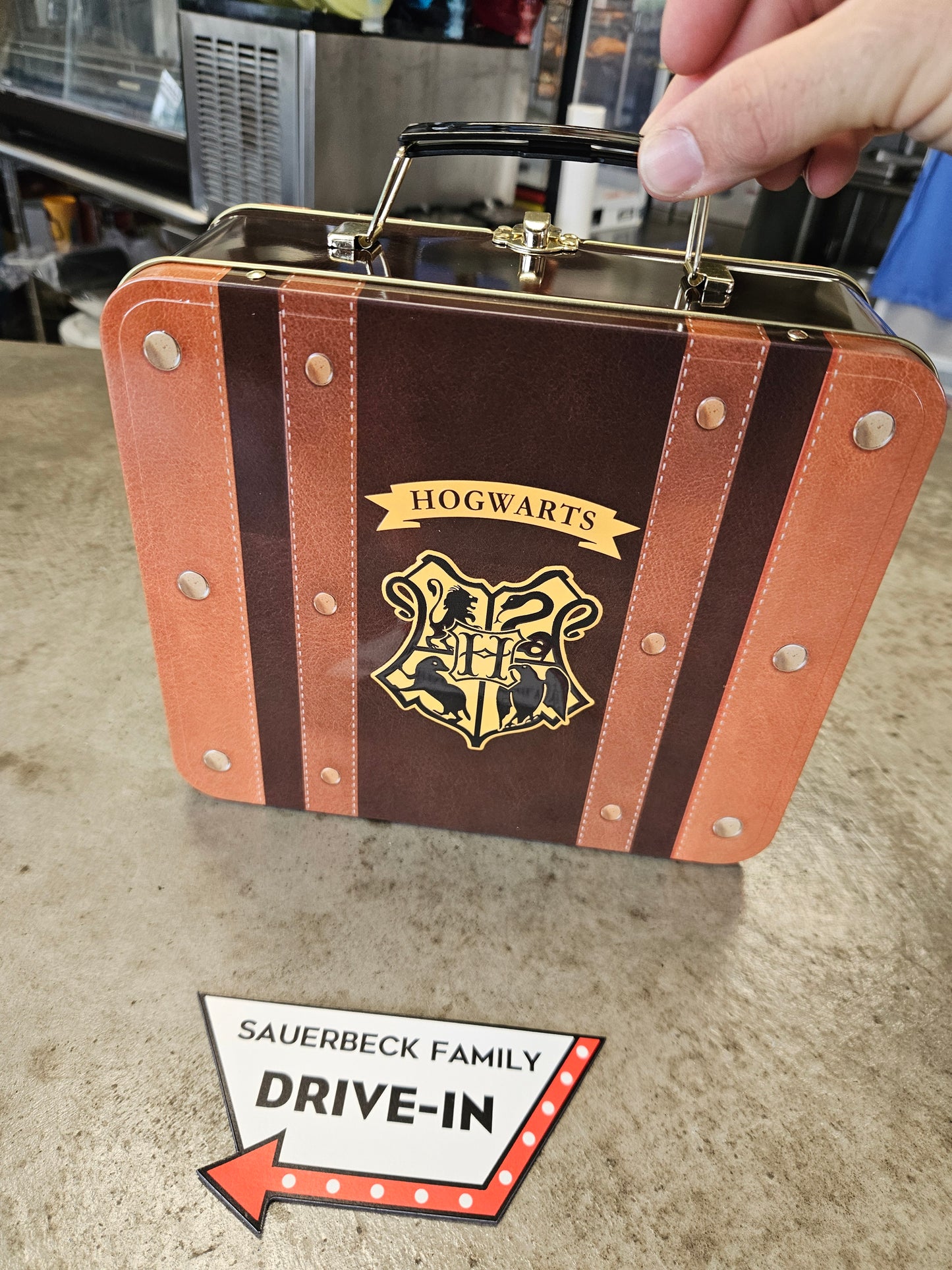 Harry Potter 25th Anniversary Briefcase Popcorn Tin