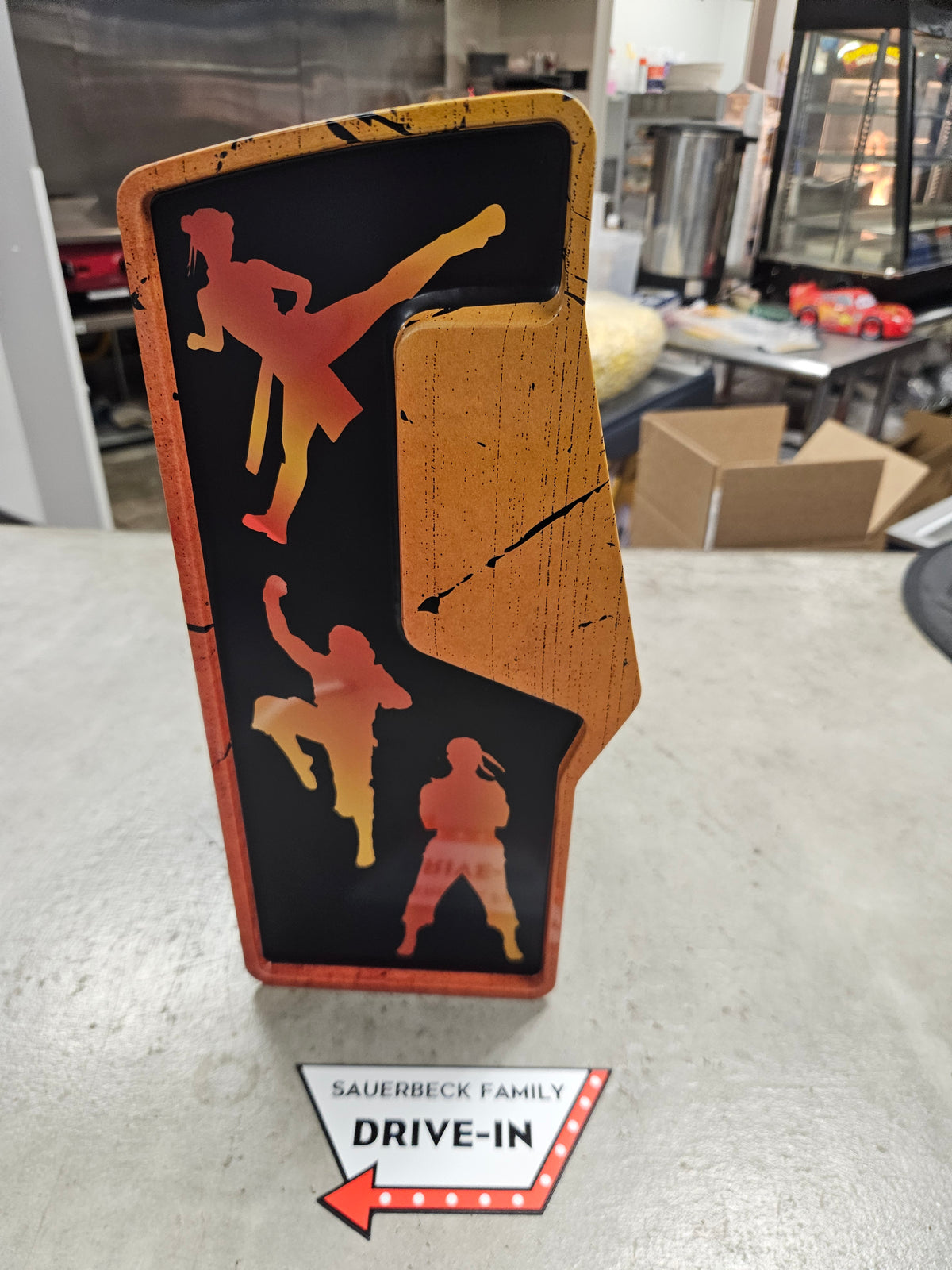 Street Fighter 2026 Movie Metal Arcade Popcorn Bucket NEW