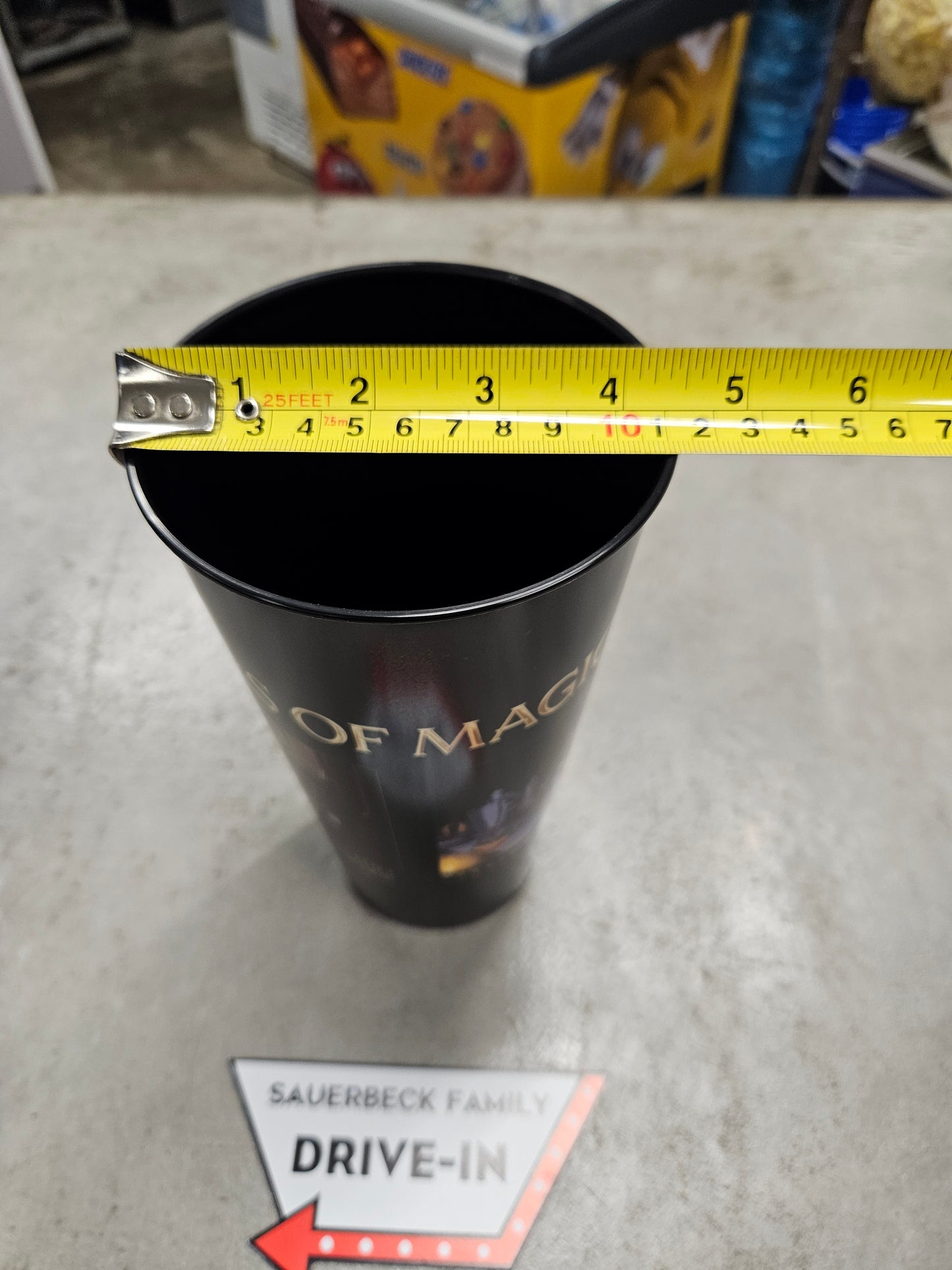 Harry Potter 25th Anniversary 44oz Plastic Cup Set of 10 (black inside w/ quotes)