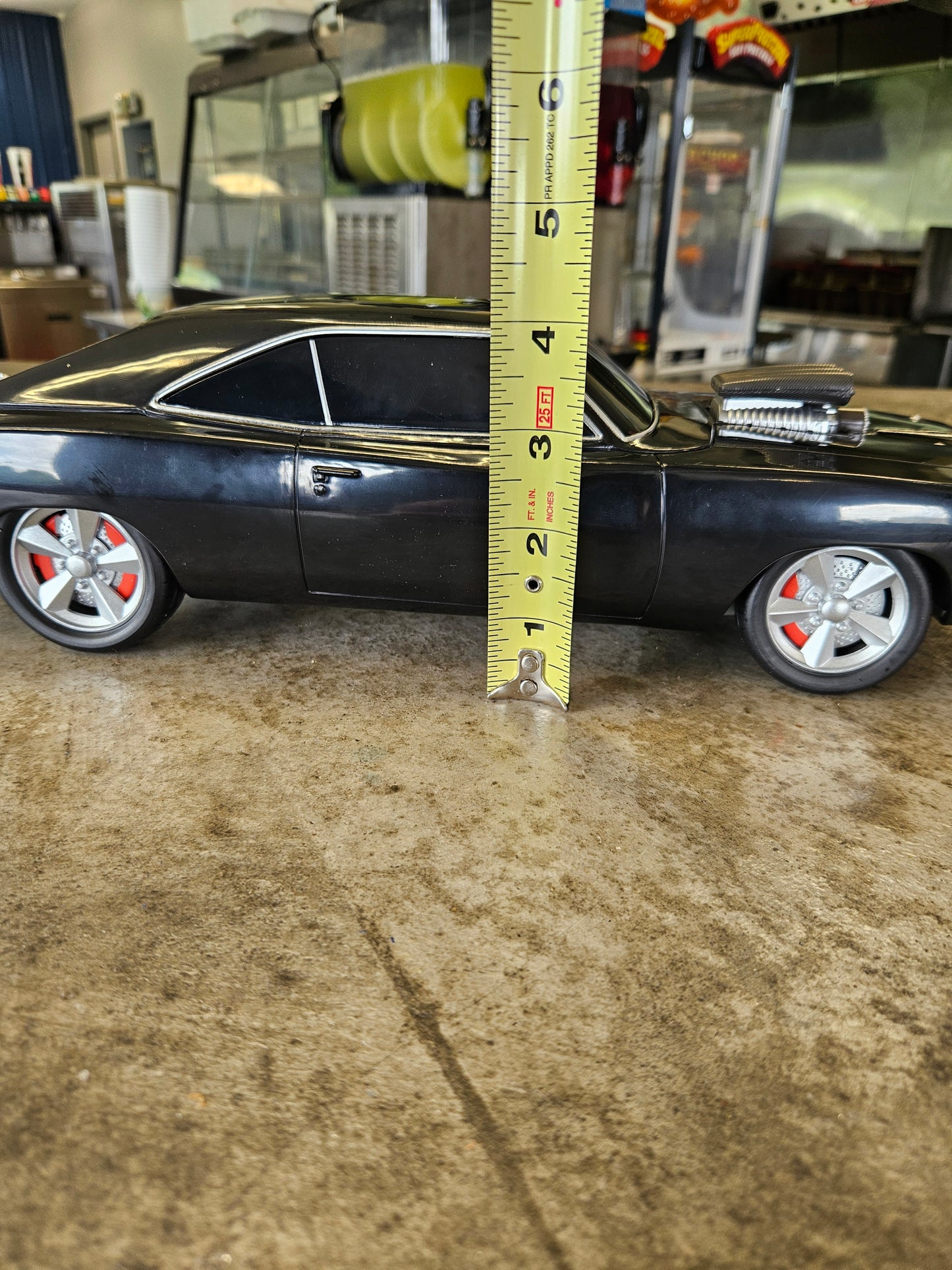 Dom's Charger - Fast and Furious 25th Anniv Popcorn Container Car