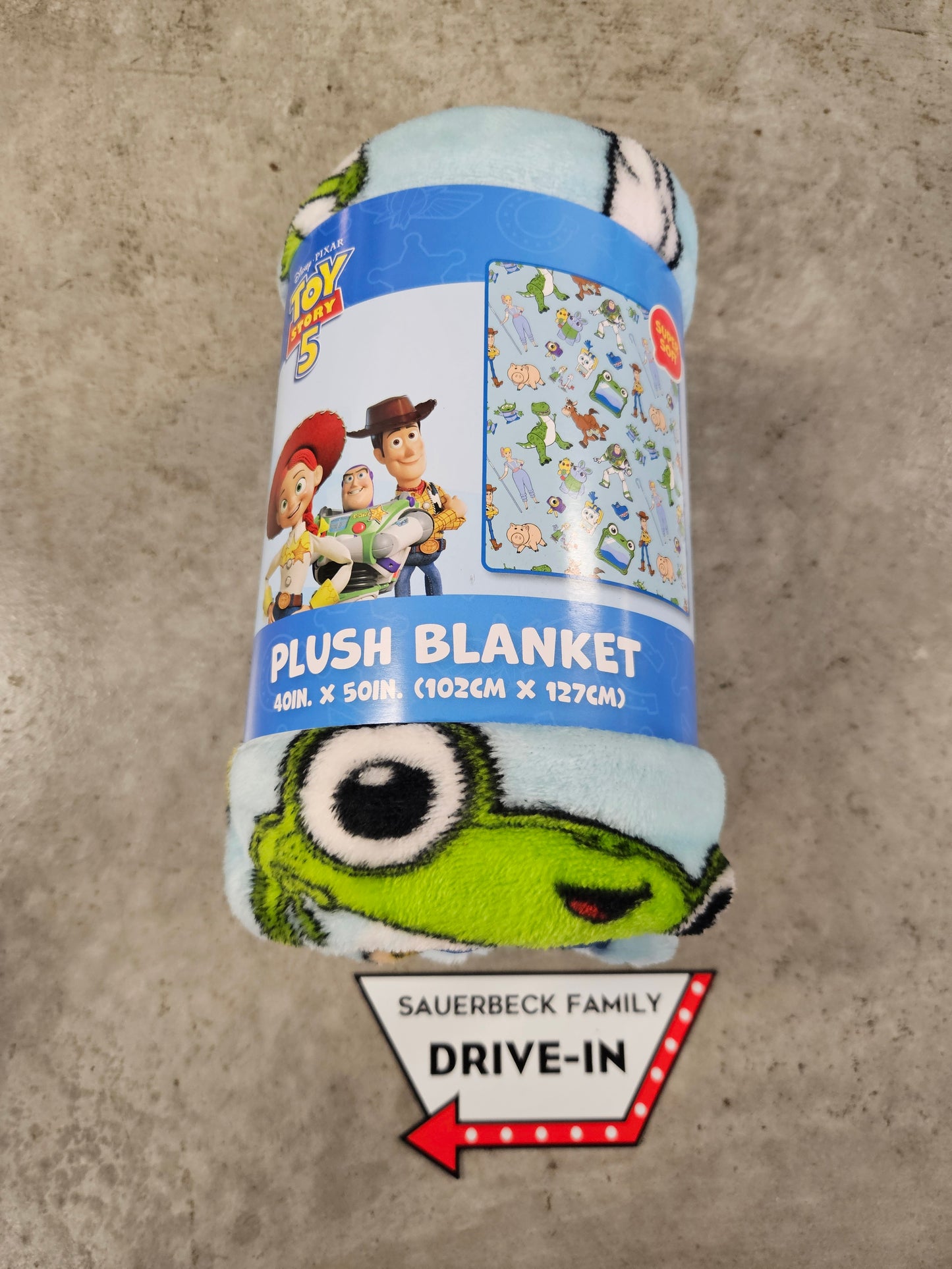 NEW! Toy Story 5 Blanket Throw IN HAND 2026 40"x50"