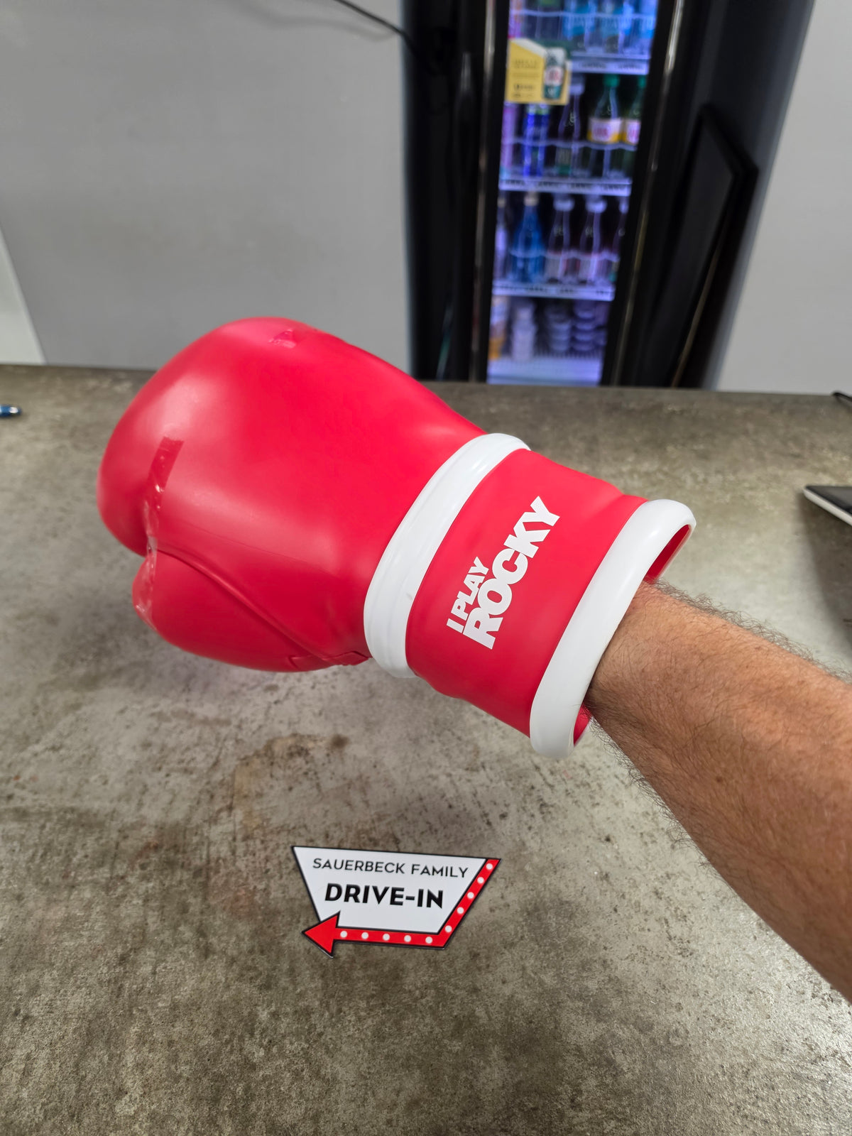 I Play Rocky Wearable Glove Popcorn Bucket - NEW IN HAND
