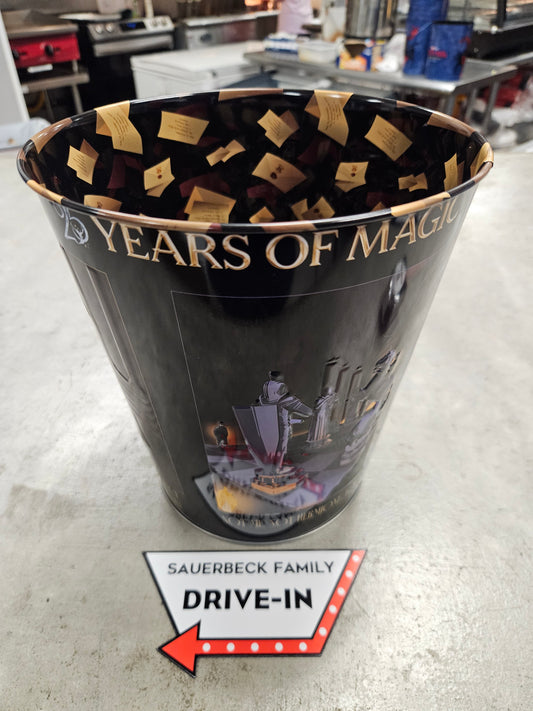 Harry Potter 25th Anniversary Quotes Popcorn Bucket Tin LETTERS