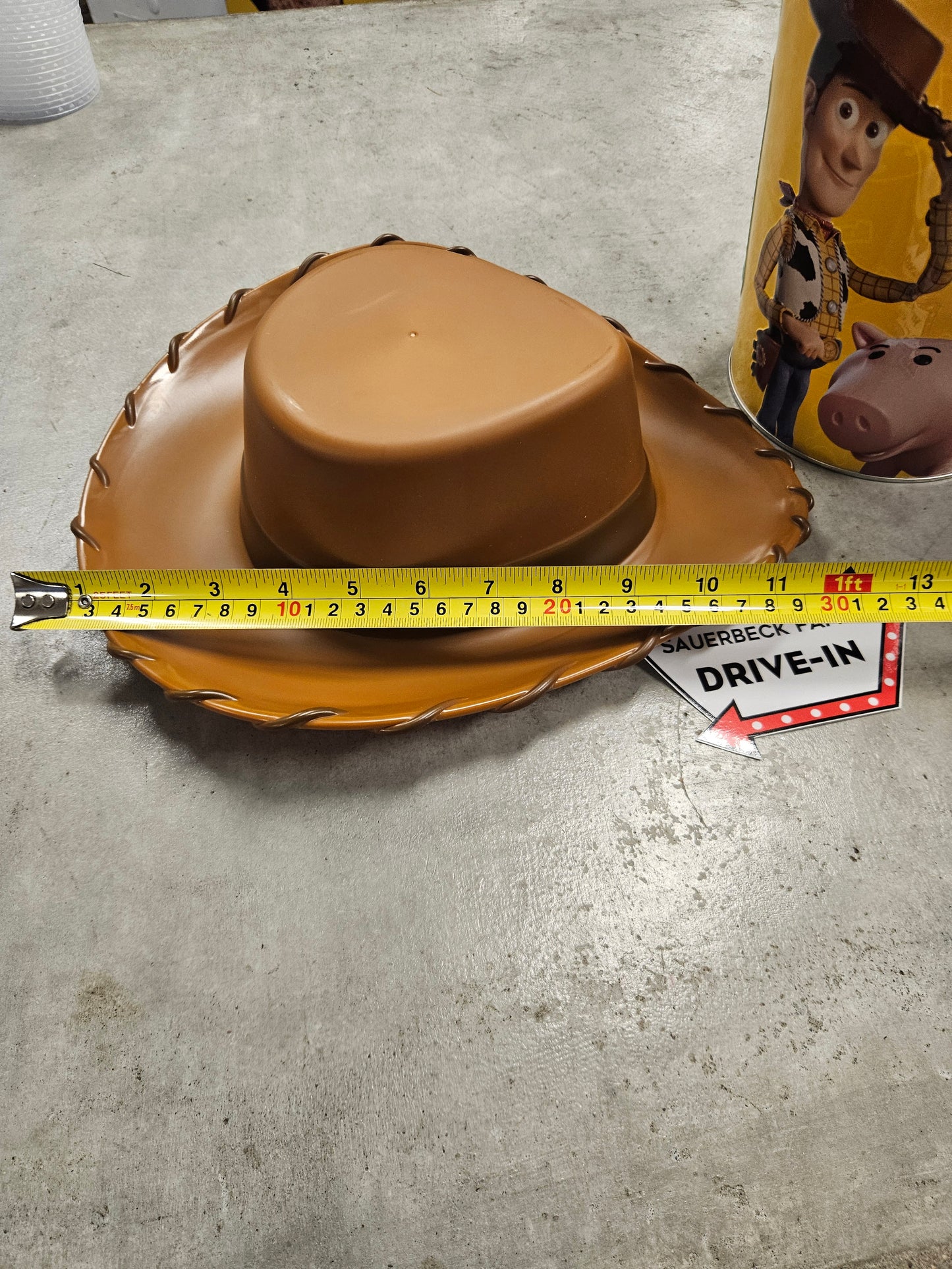 NEW! Toy Story 5 Woody Hat Popcorn Bucket IN HAND 2026