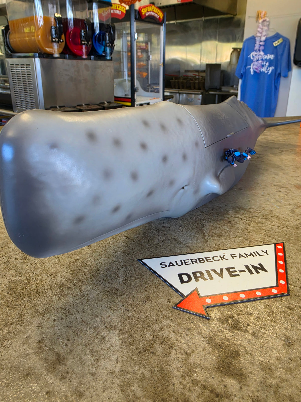Whalefall Movie 2026 - WHALE DIVER Popcorn Bucket - NEW IN HAND