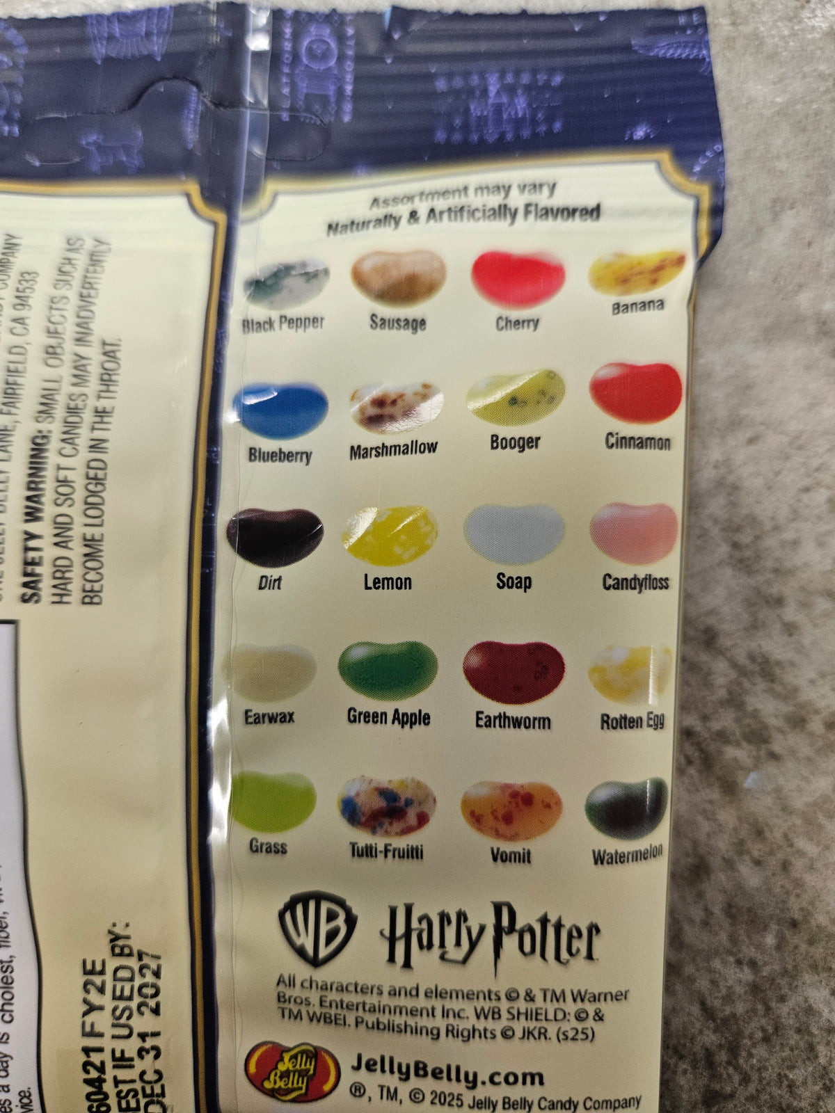 Harry Potter Bertie Botts Every Flavour Beans - NEW