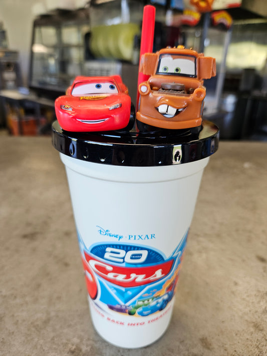 Cars 20th Anniversary Stainless Steel Cup with Figure Lid - 2026