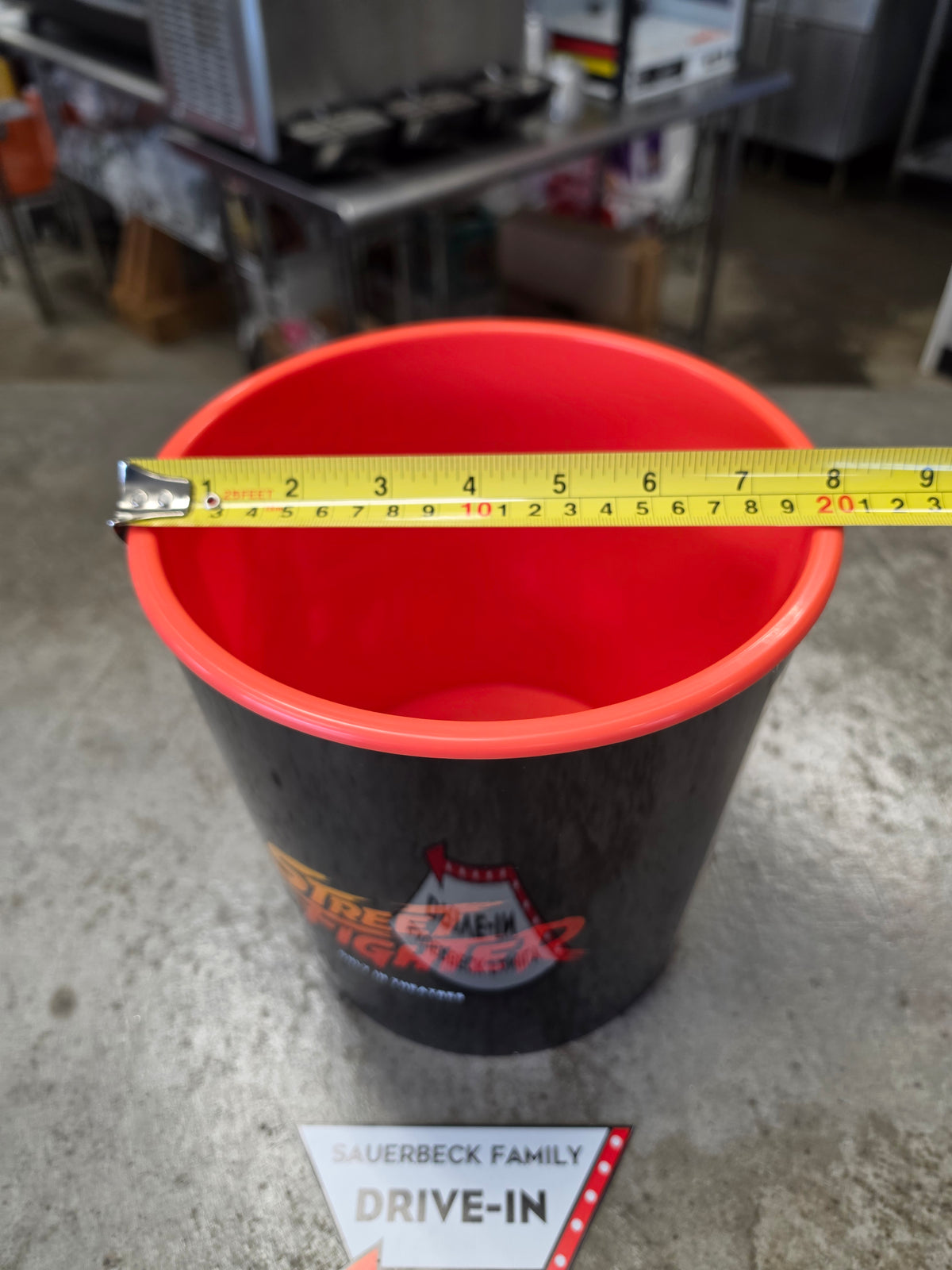 Street Fighter 2026 Movie Player Select Spinning Plastic Popcorn Bucket