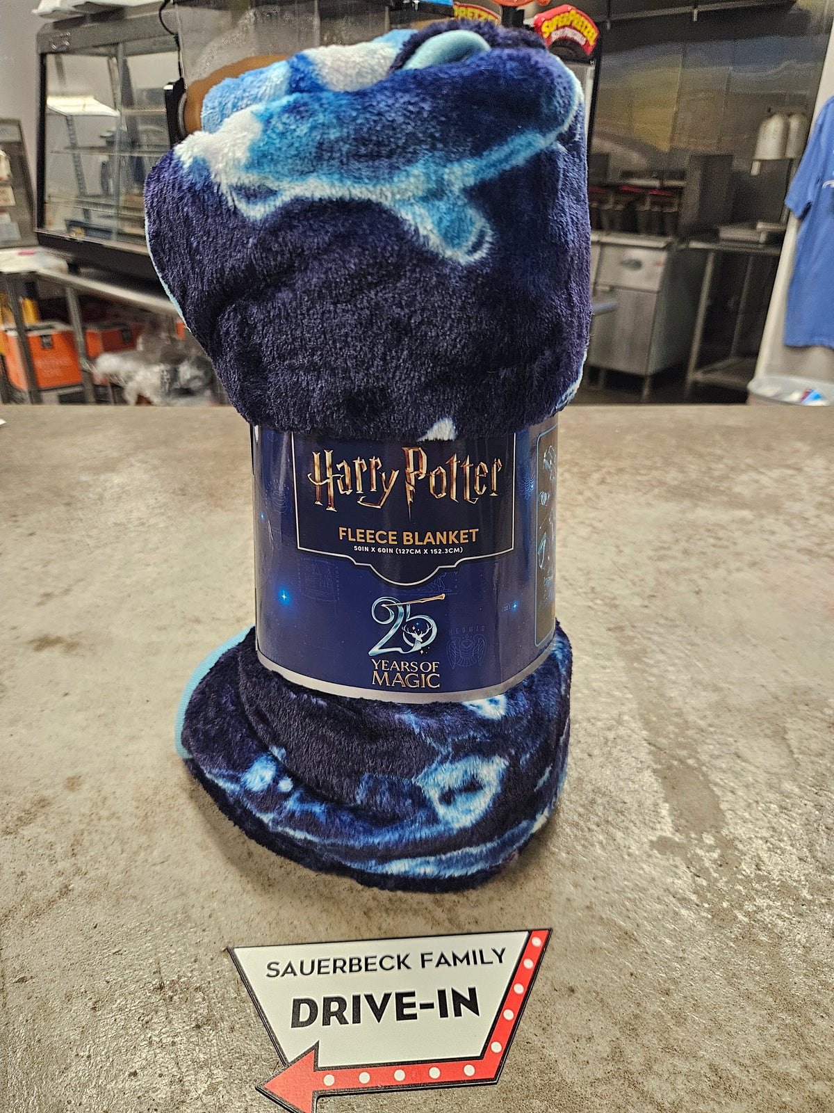 Harry Potter 25th Anniversary Blanket Throw - NEW - Fast Shipping - Fleece