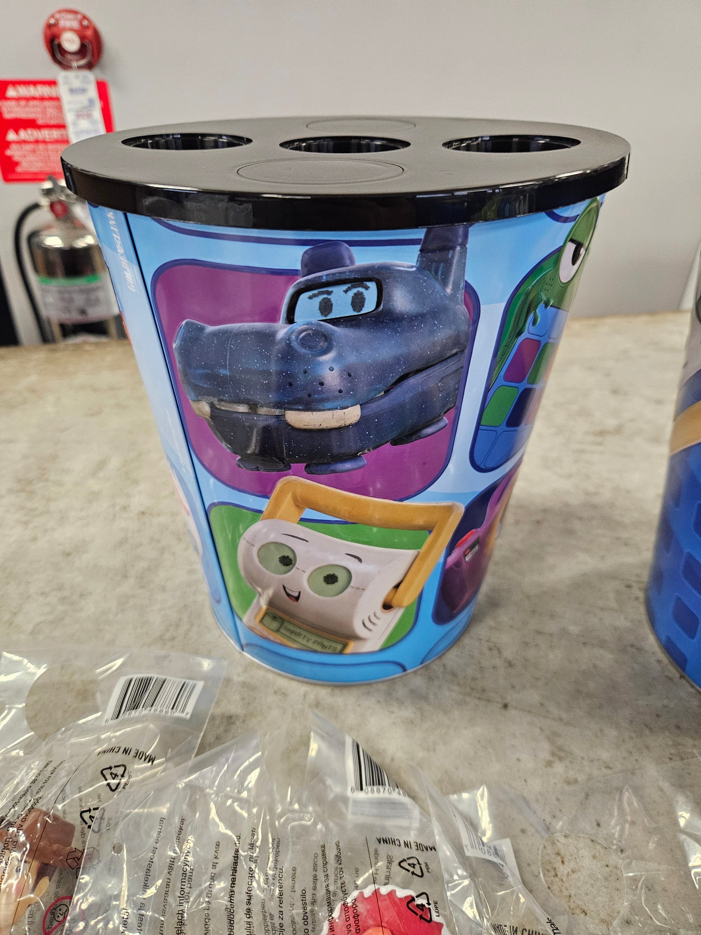 NEW! 2 Toy Story 5 Popcorn Buckets with 5 Toppers IN HAND 2026 - 10pcs