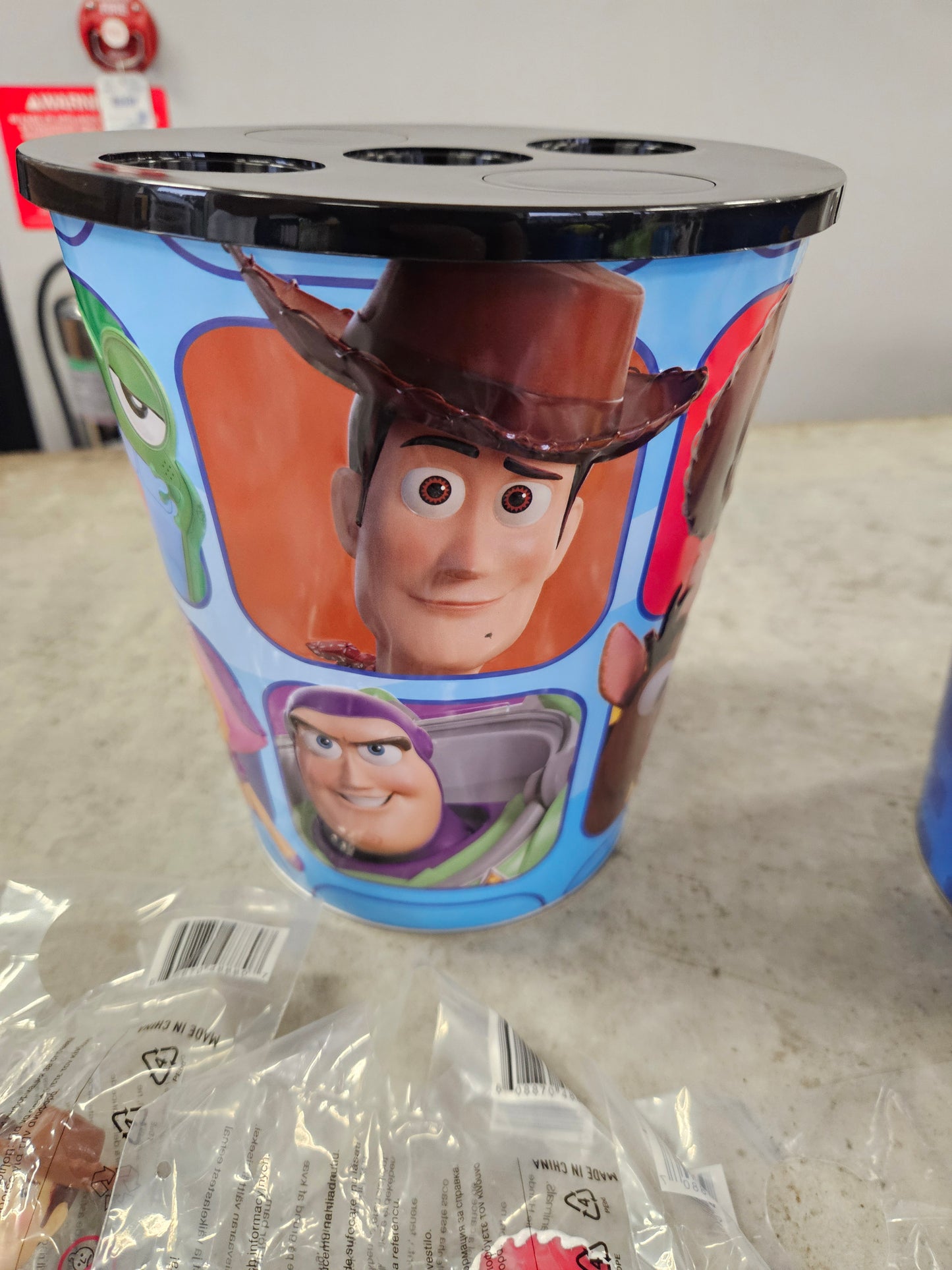 NEW! 2 Toy Story 5 Popcorn Buckets with 5 Toppers IN HAND 2026 - 10pcs