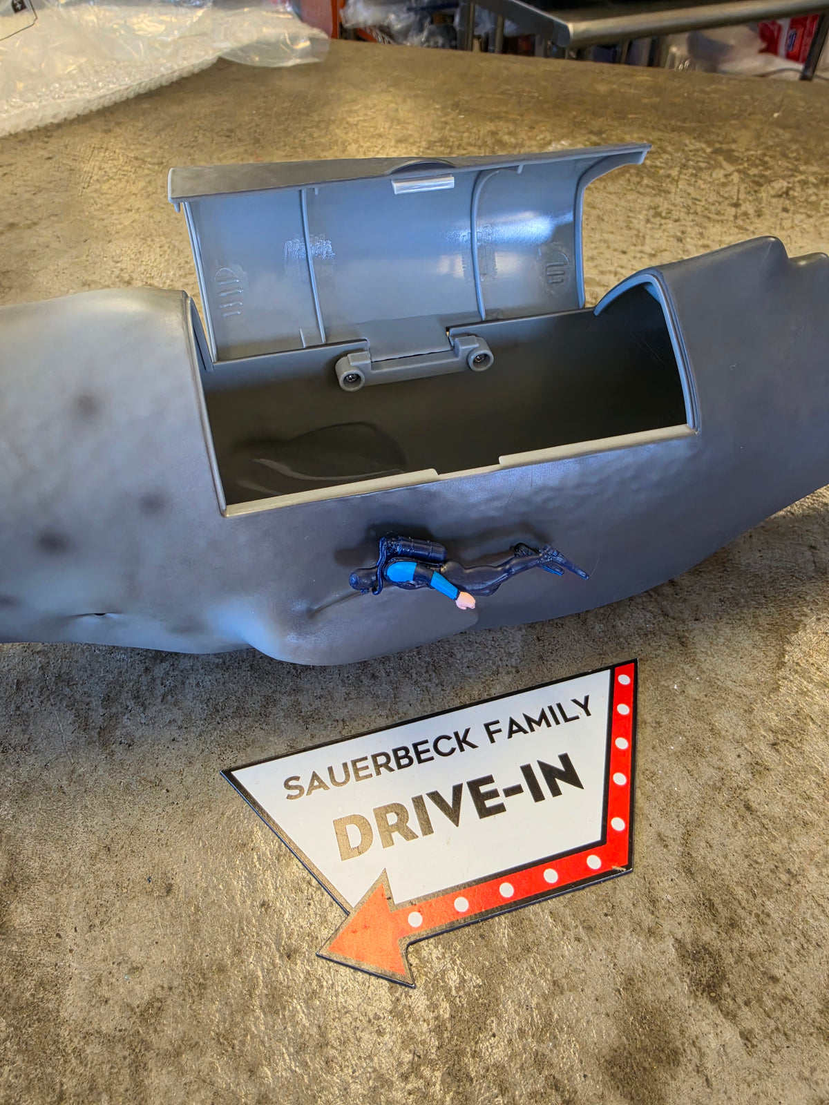Whalefall Movie 2026 - WHALE DIVER Popcorn Bucket - NEW IN HAND
