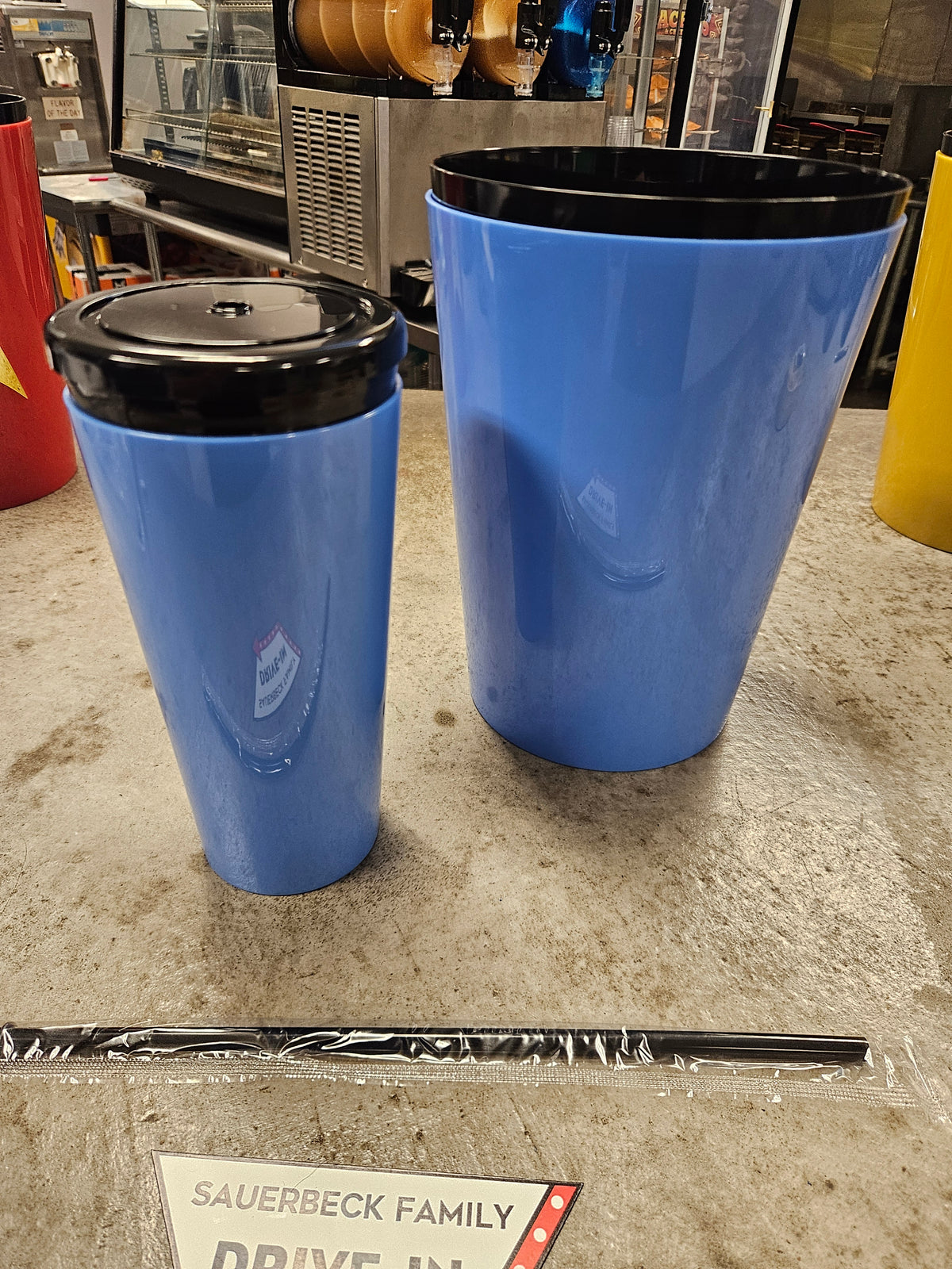 Star Trek SET of 2 - BLUE Uniform Popcorn Bucket AND Cup 60th Anniv IN HAND 2026