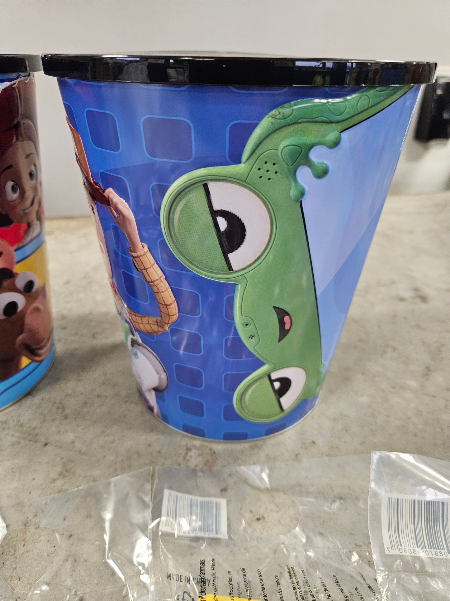 NEW! 2 Toy Story 5 Popcorn Buckets with 5 Toppers IN HAND 2026 - 10pcs