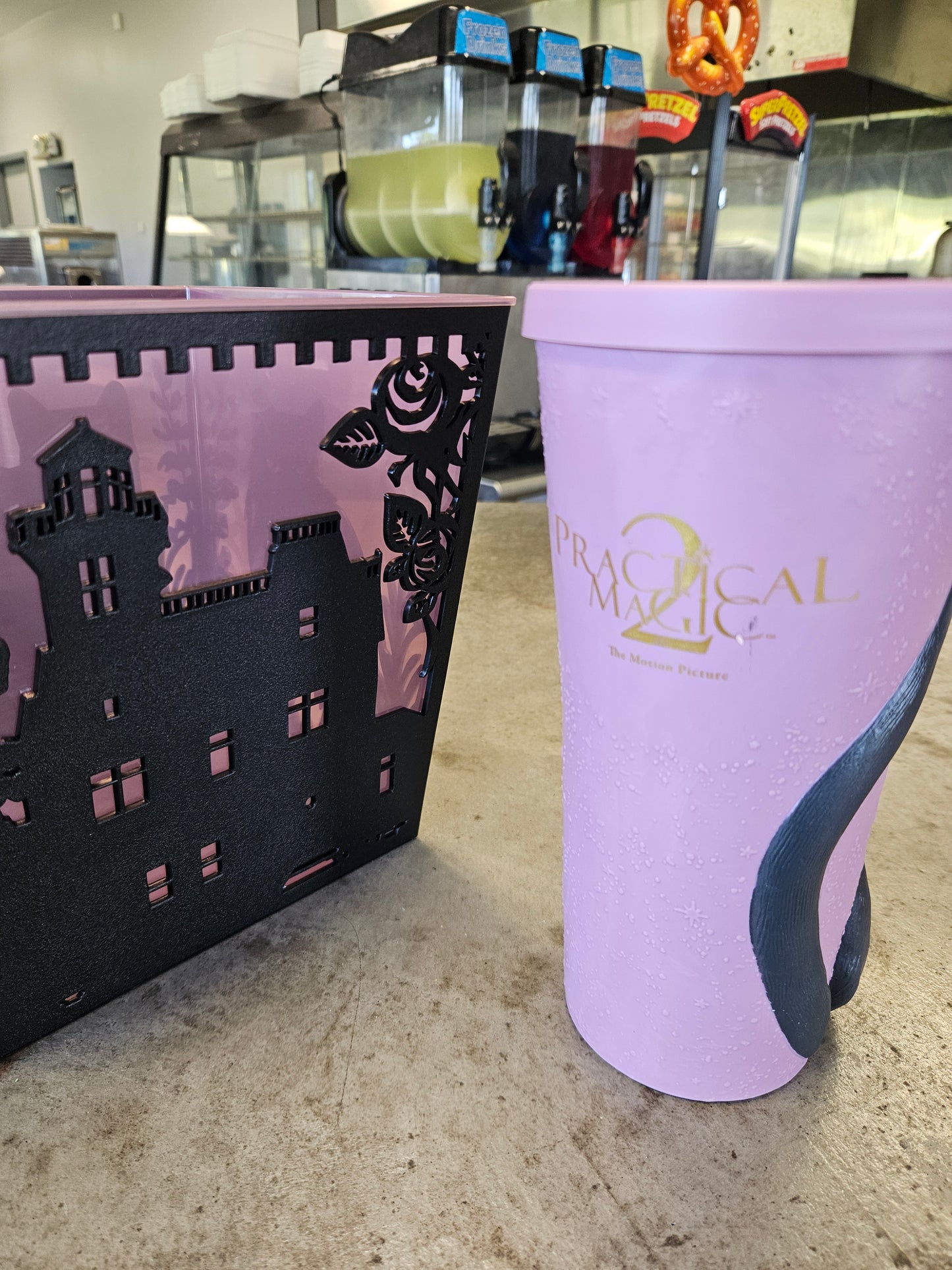 Practical Magic 2 - SET of 2 Silhouette Bucket & Black Cat Cup IN HAND 2026