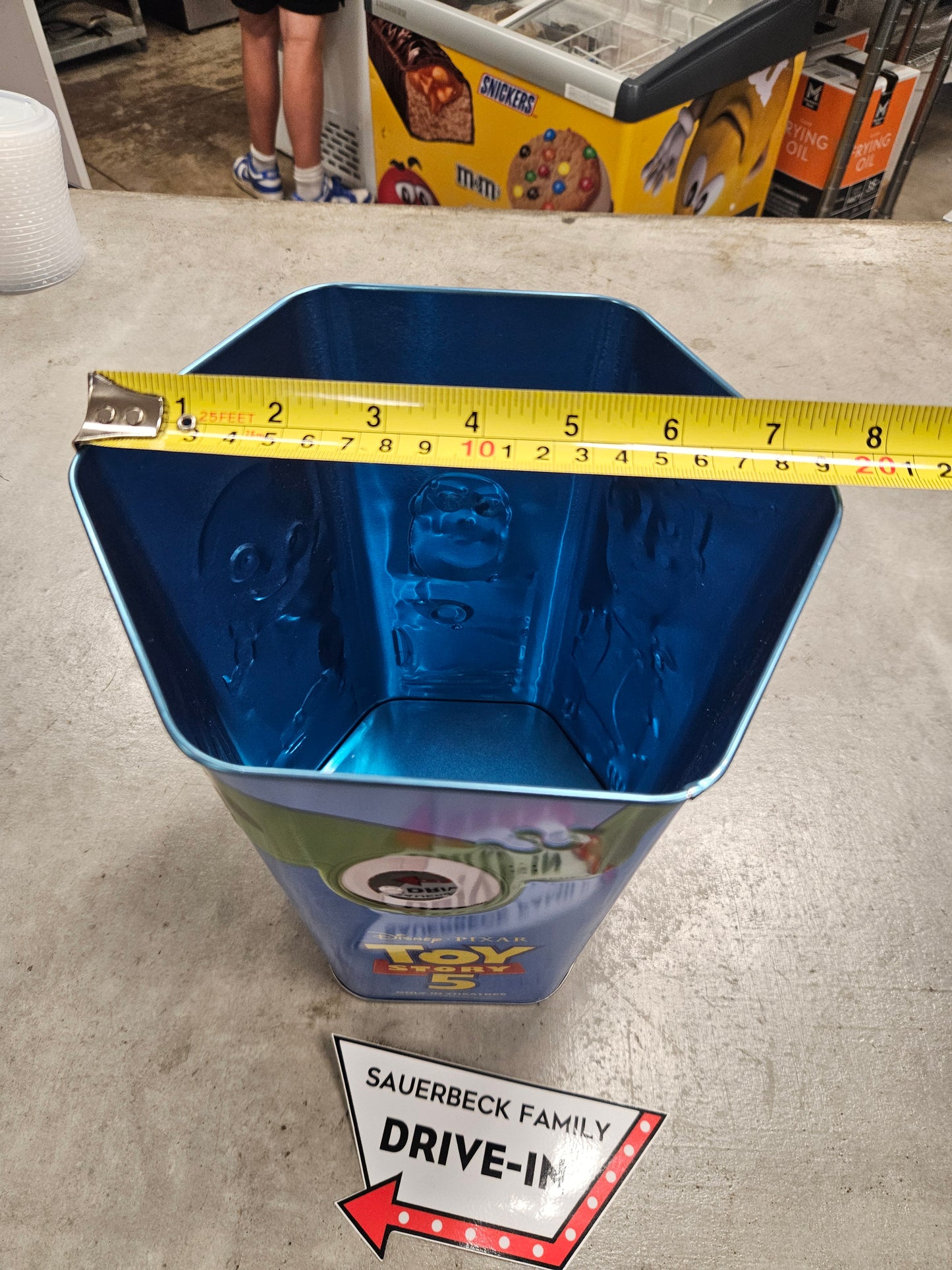 NEW! Toy Story 5 Hexagon Popcorn Bucket Tin IN HAND 2026