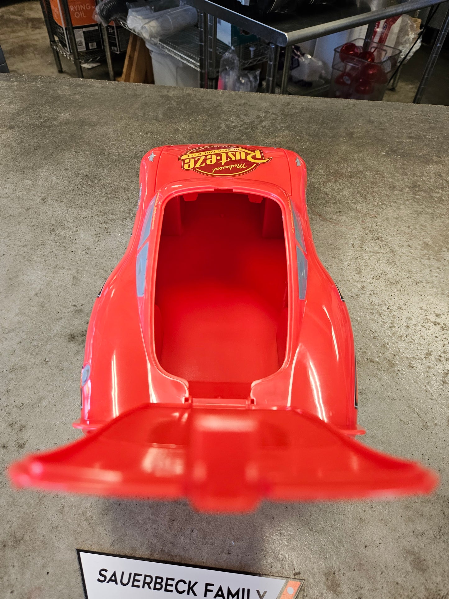 Cars 20th Anniversary Lightning McQueen Car Popcorn Container - 2026
