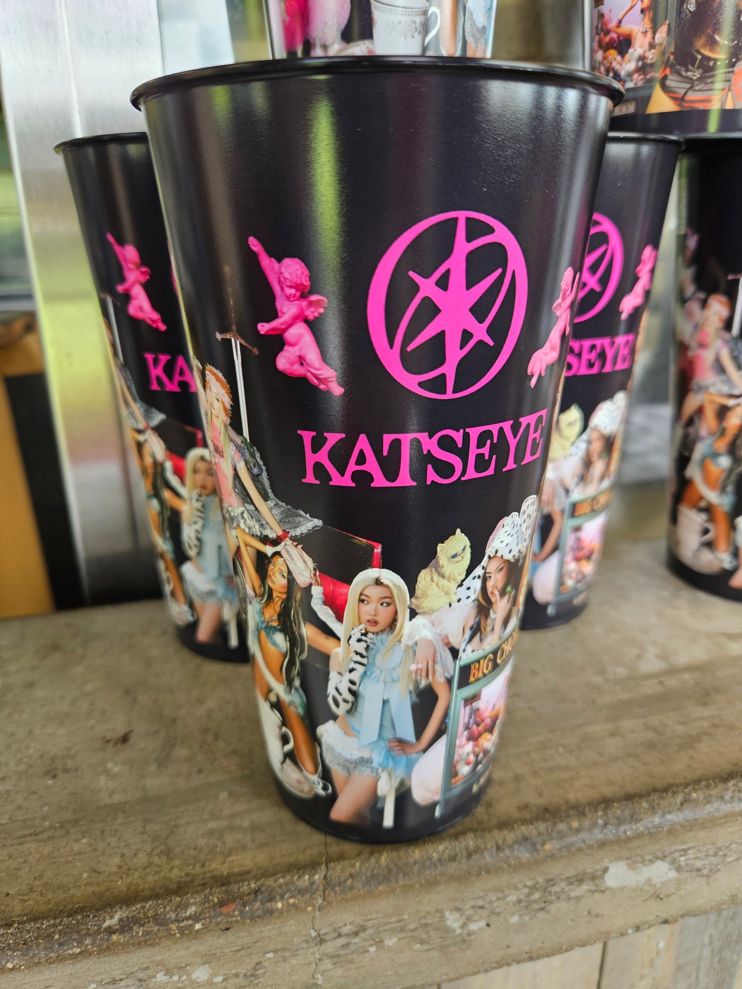 Katseye Wild Hearts 44oz Plastic Cup - 2026 - set of 3