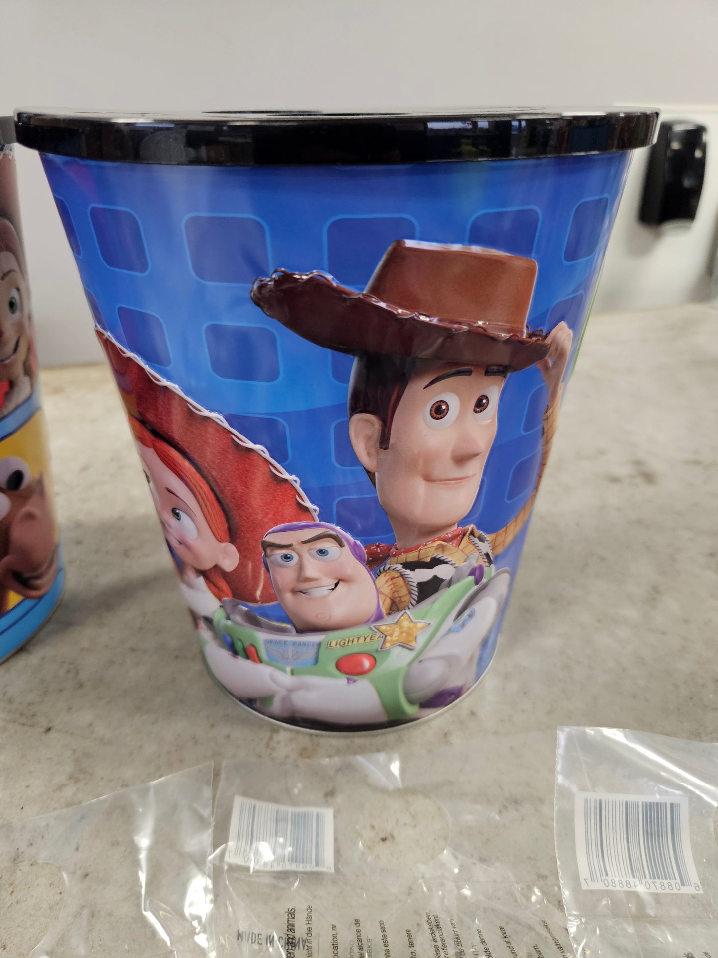 NEW! 2 Toy Story 5 Popcorn Buckets with 5 Toppers IN HAND 2026 - 10pcs
